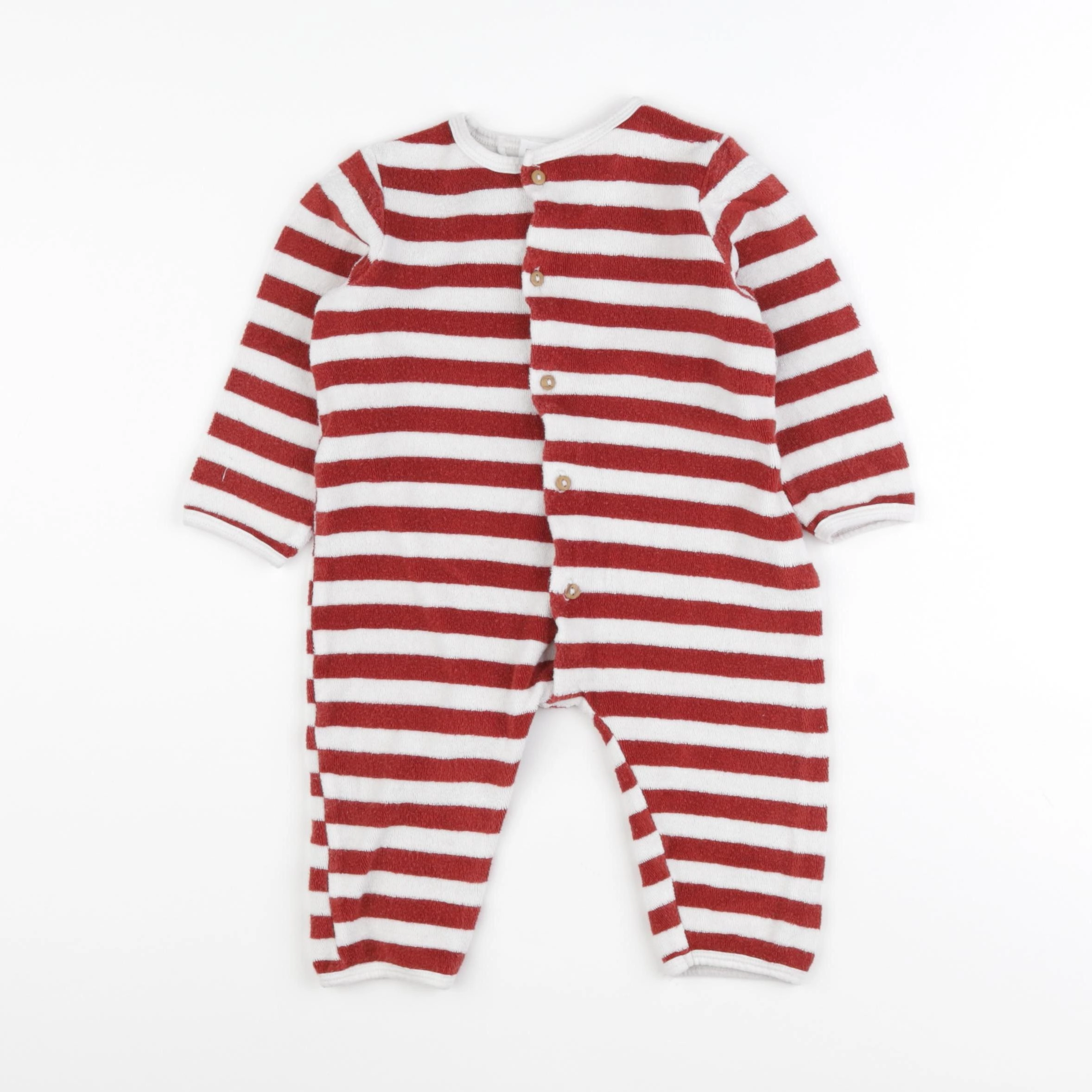 Zara - combinaison rouge - 9/12 mois