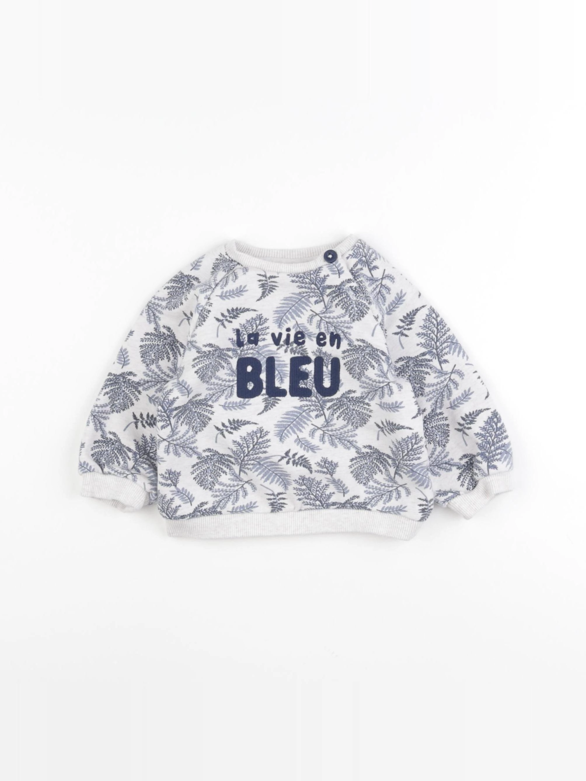 Tape à l'oeil - sweat blanc - 9 mois