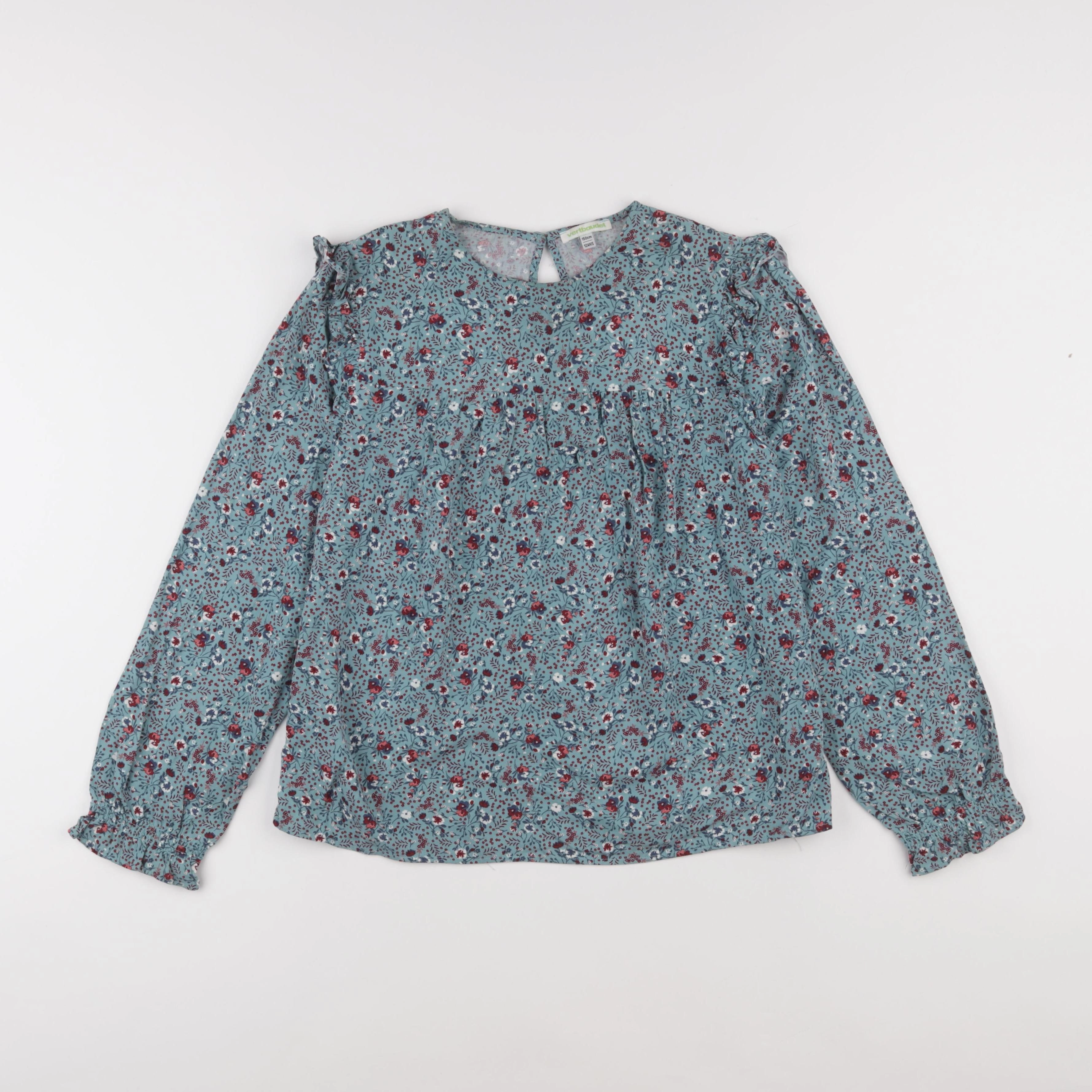 Vertbaudet - blouse vert - 12 ans
