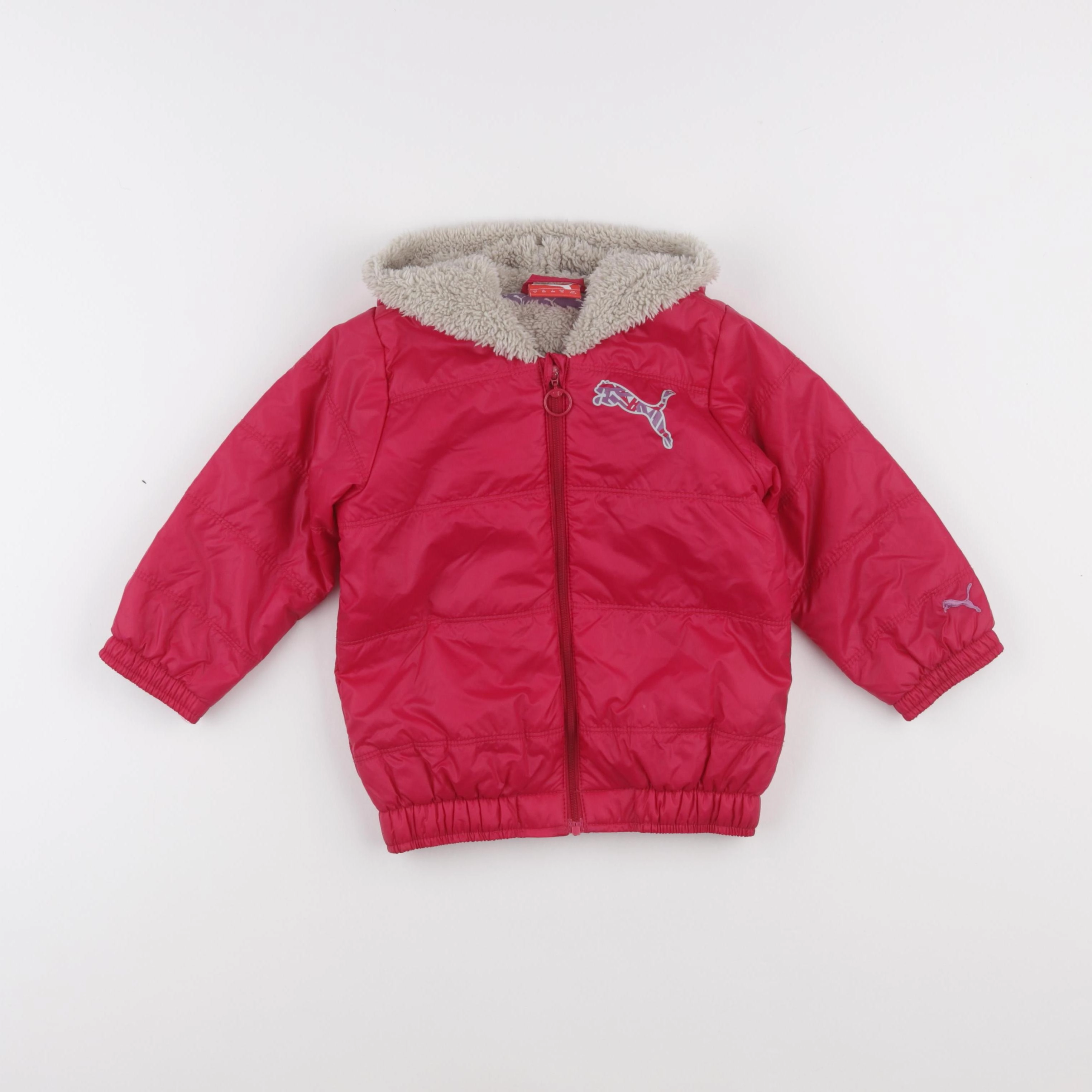 Puma - doudoune rose - 18 mois