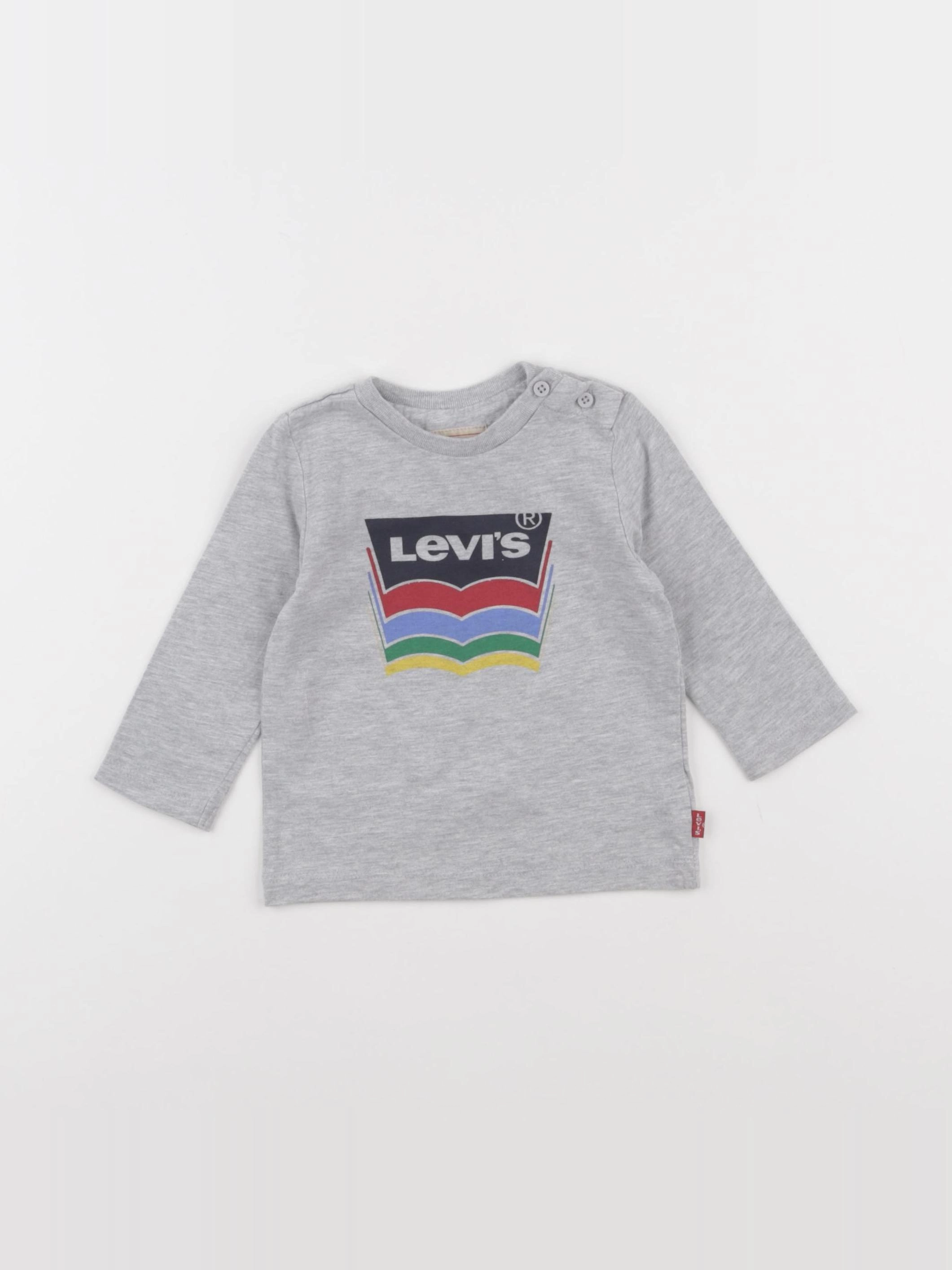 Levi's - tee-shirt gris - 6 mois