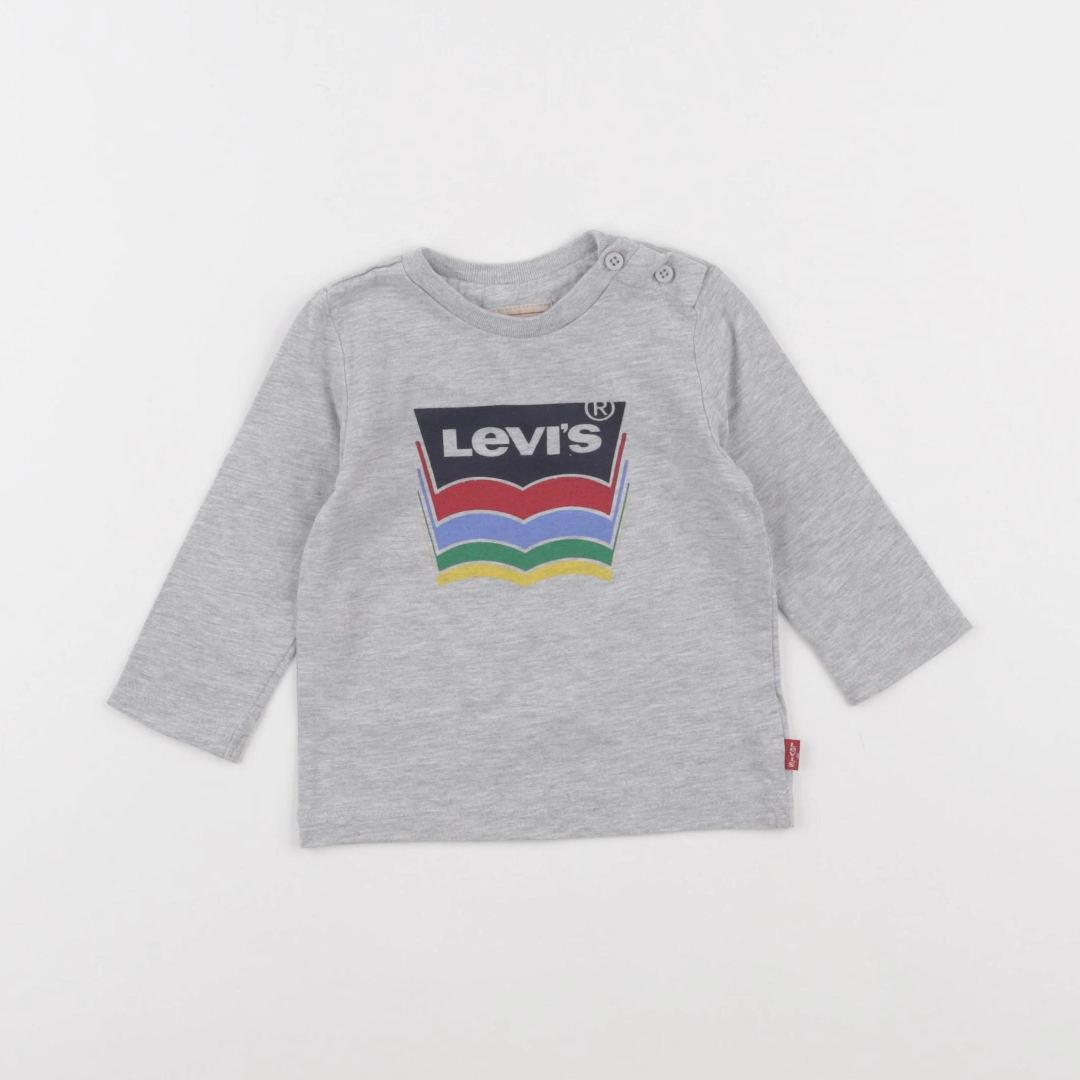 Levi's - tee-shirt gris - 6 mois