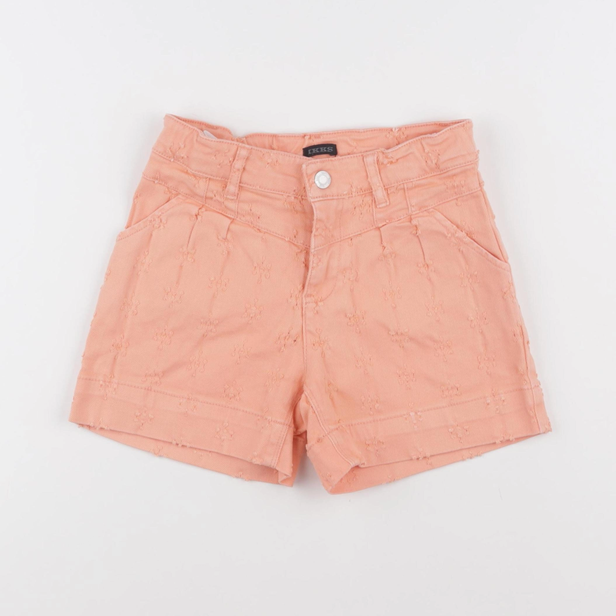 IKKS - short orange - 10 ans