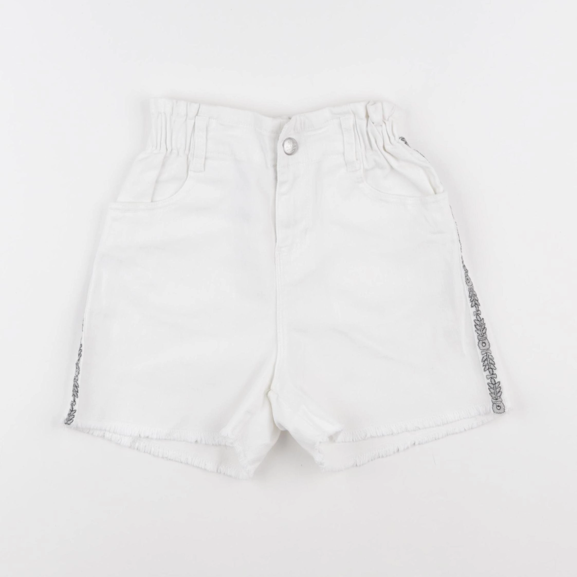IKKS - short blanc - 10 ans