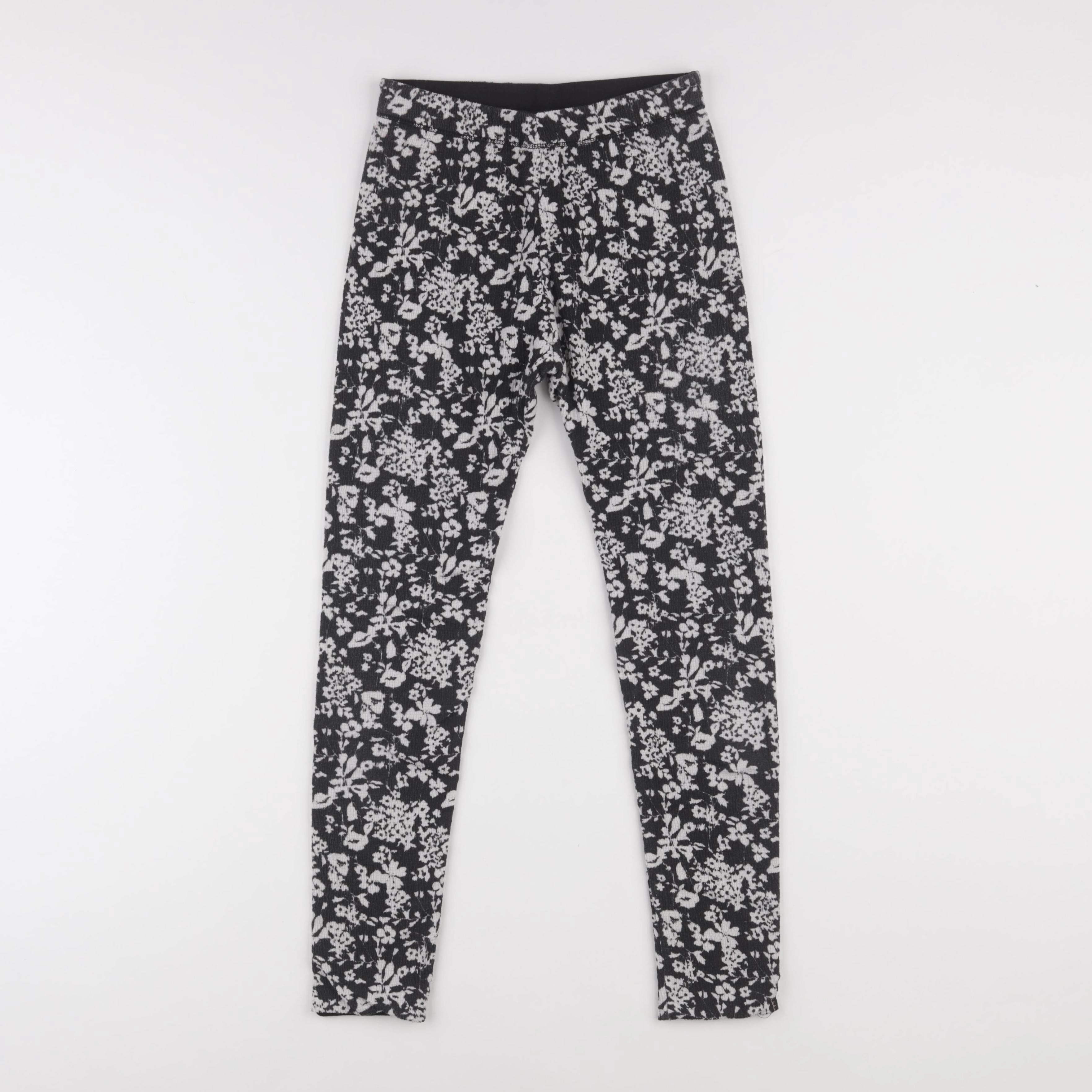 IKKS - pantalon noir, rose - 10 ans