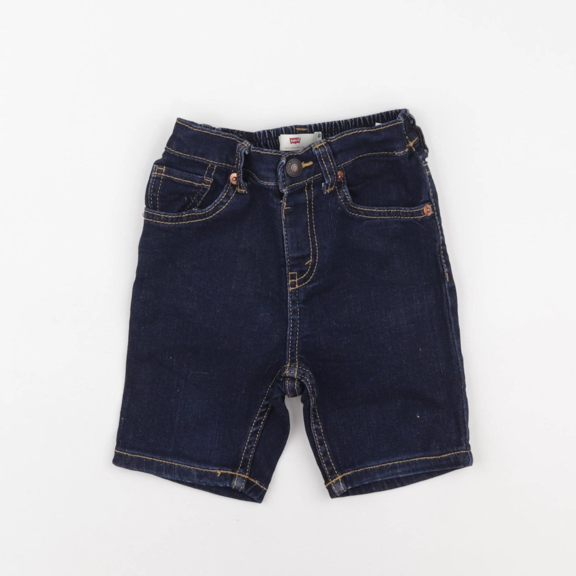 Levi's - short bleu - 24 mois