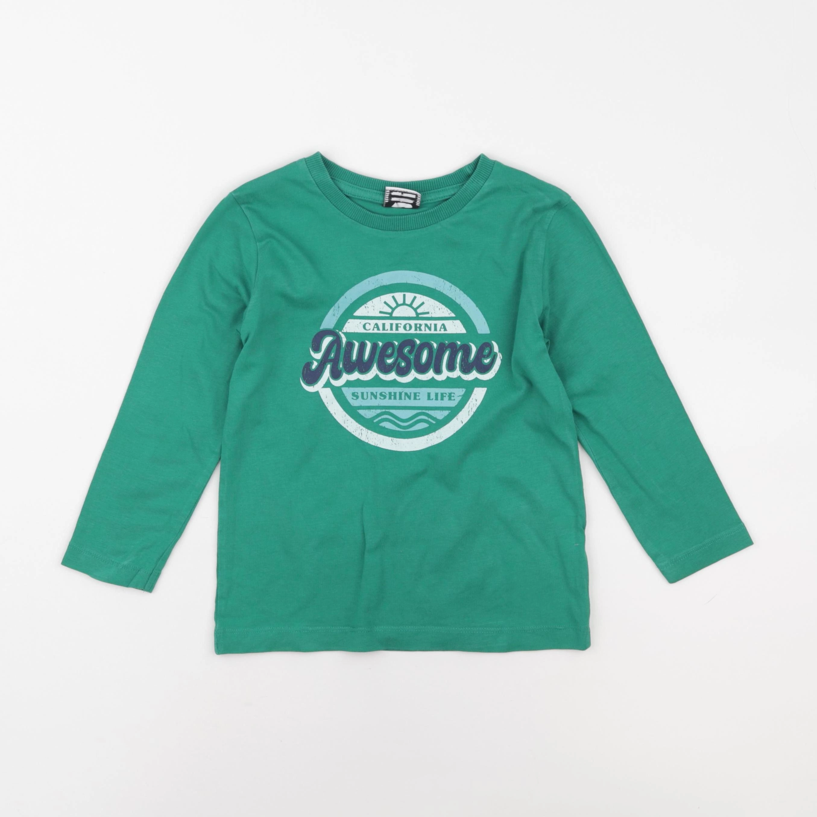 Tape à l'oeil - tee-shirt vert - 4 ans