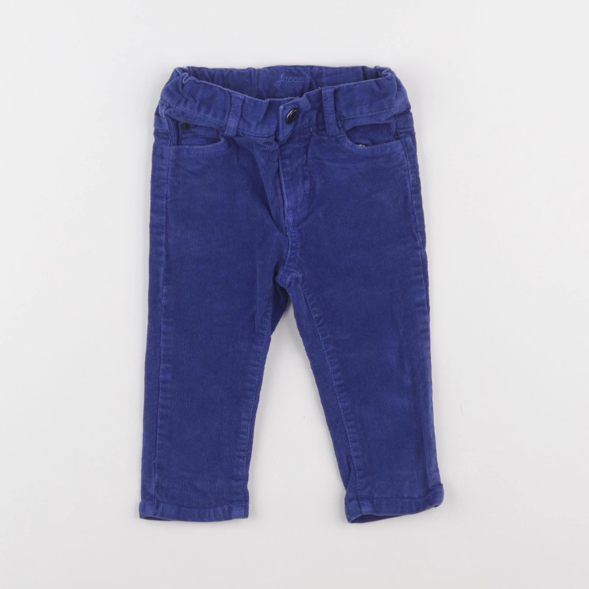 Jacadi - pantalon bleu - 12 mois