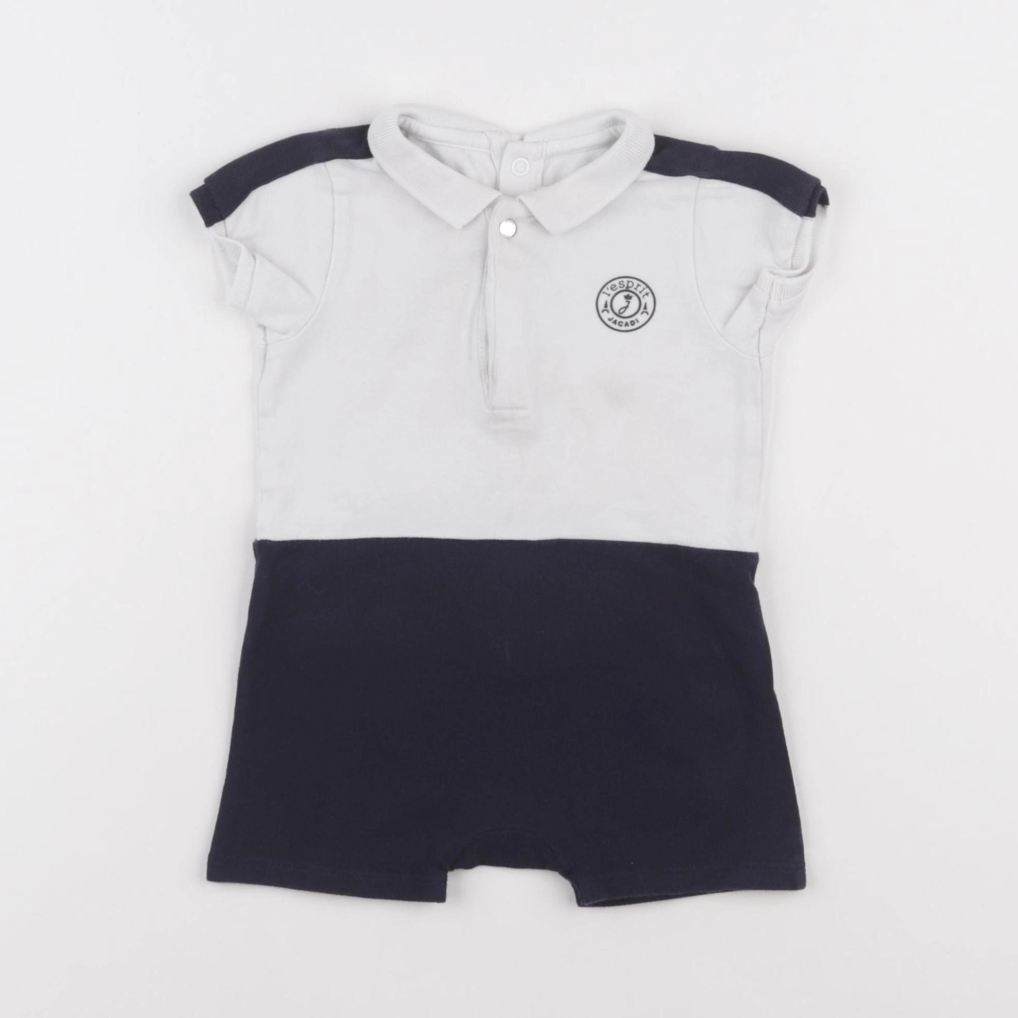 Jacadi - combinaison bleu - 12 mois