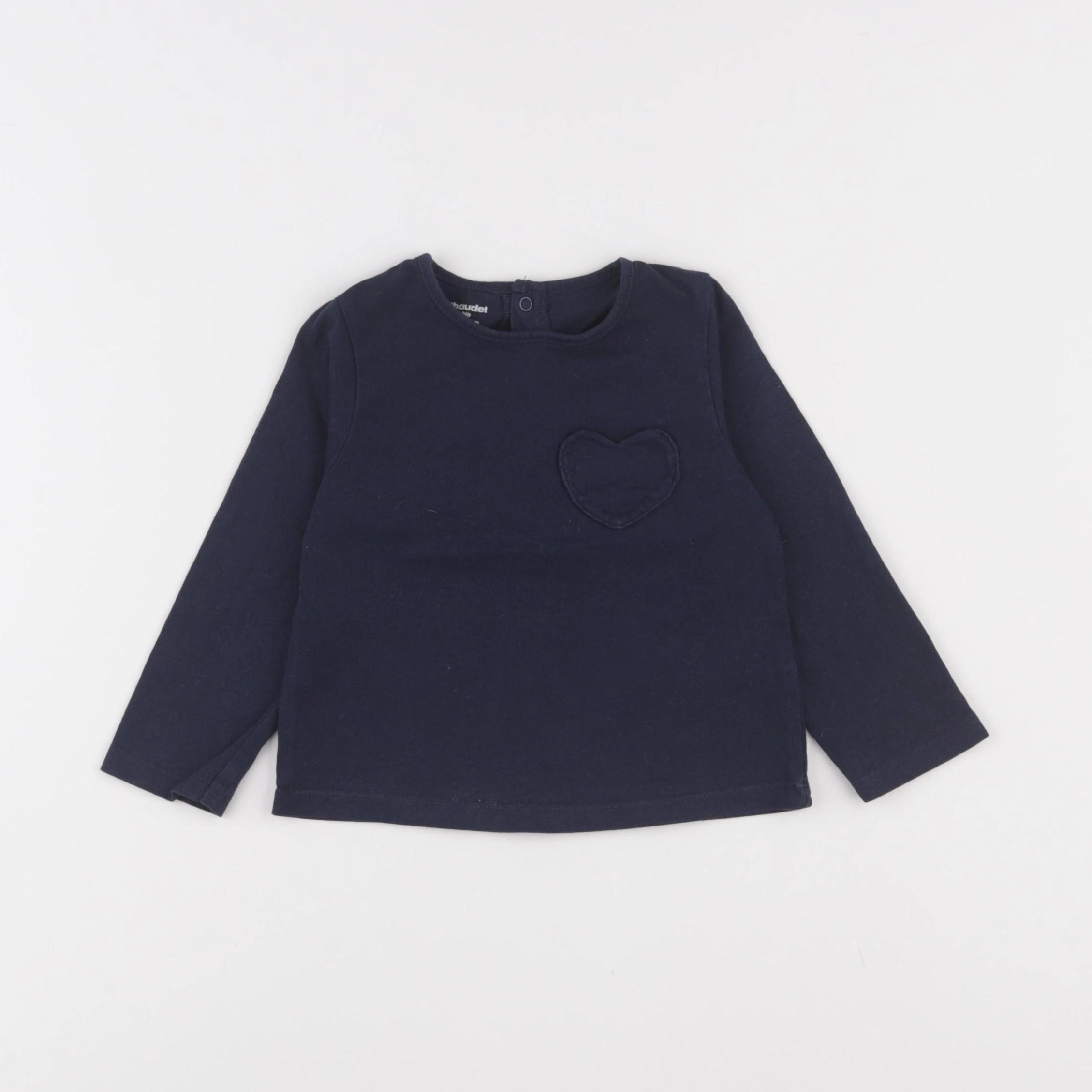 Vertbaudet - tee-shirt bleu - 18 mois