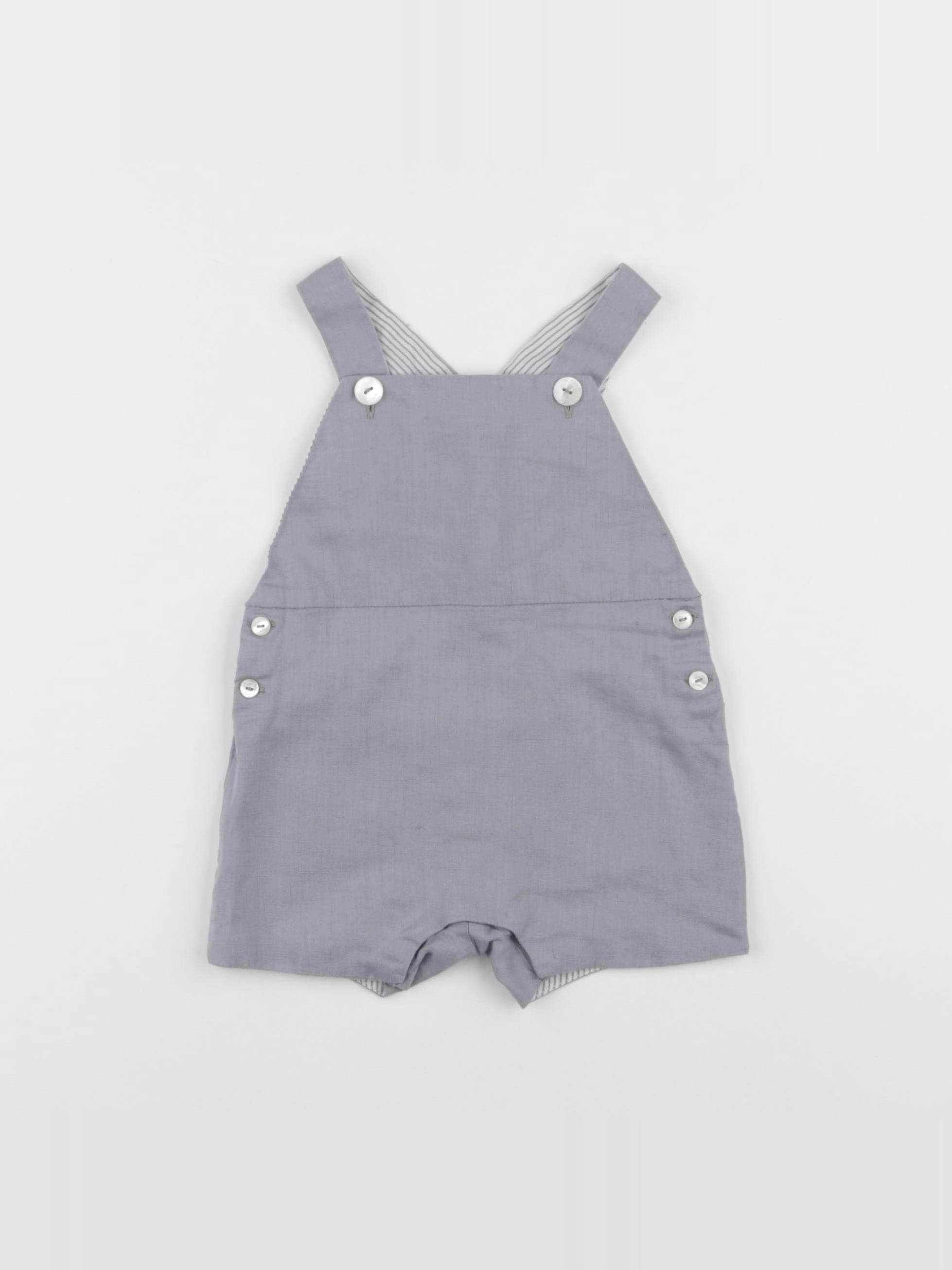 Jacadi - salopette gris - 12 mois