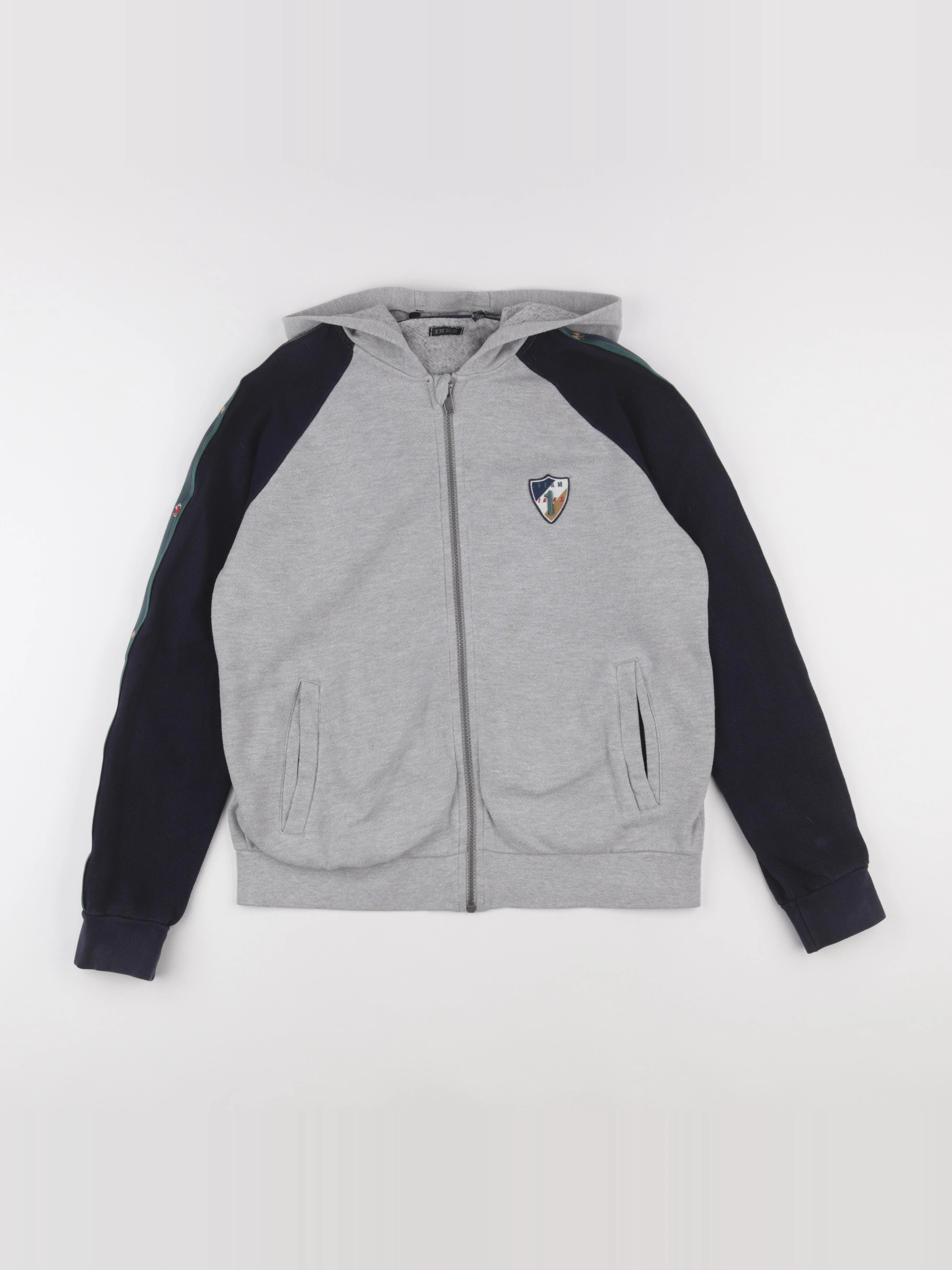 IKKS - sweat gris - 14 ans