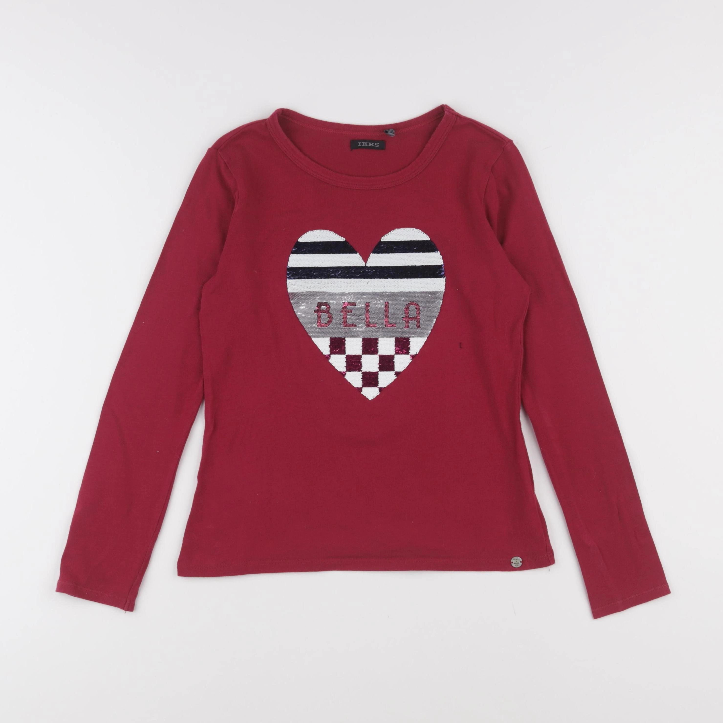 IKKS - tee-shirt rouge - 10 ans