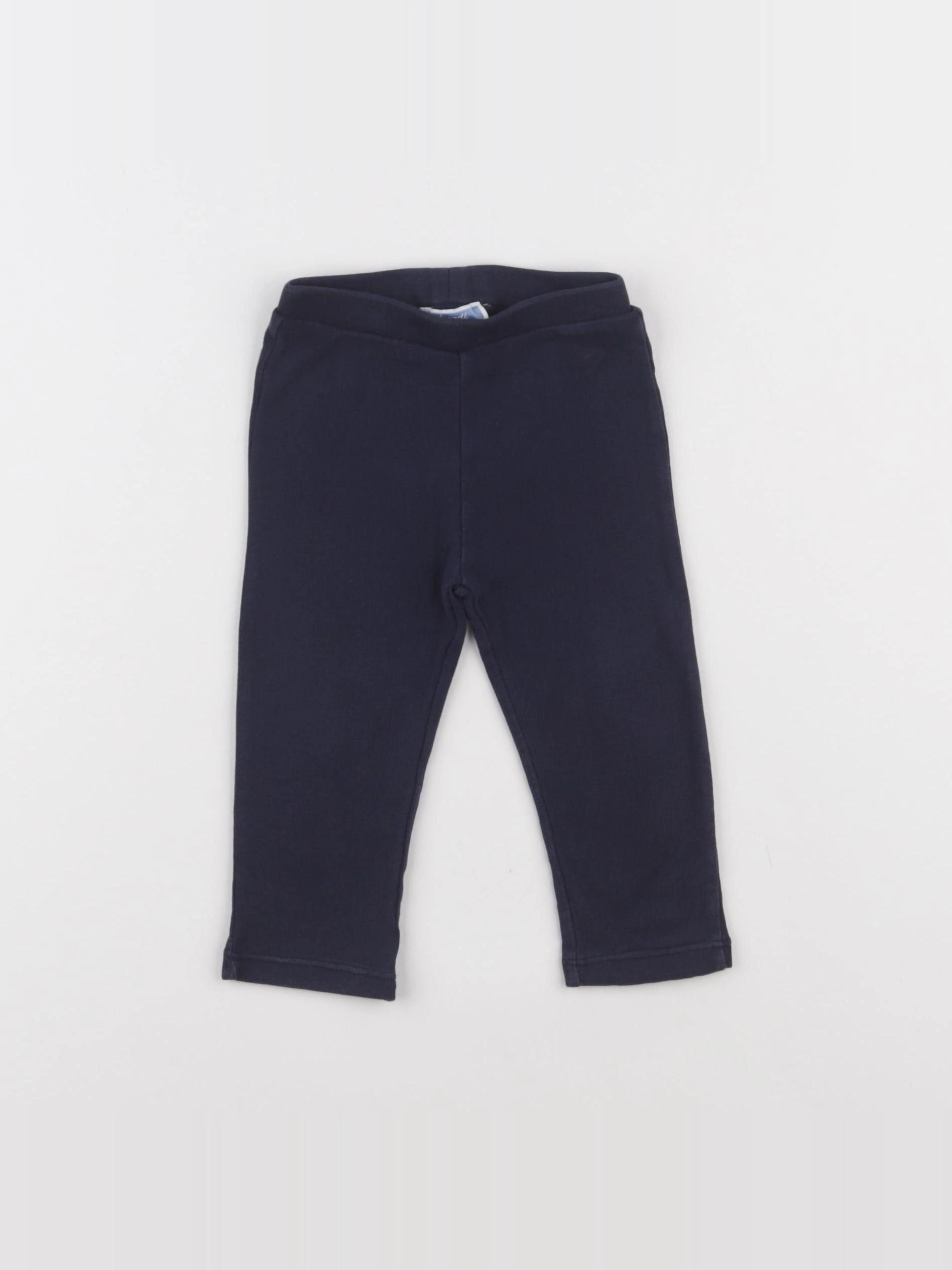 Jacadi - legging bleu - 12 mois