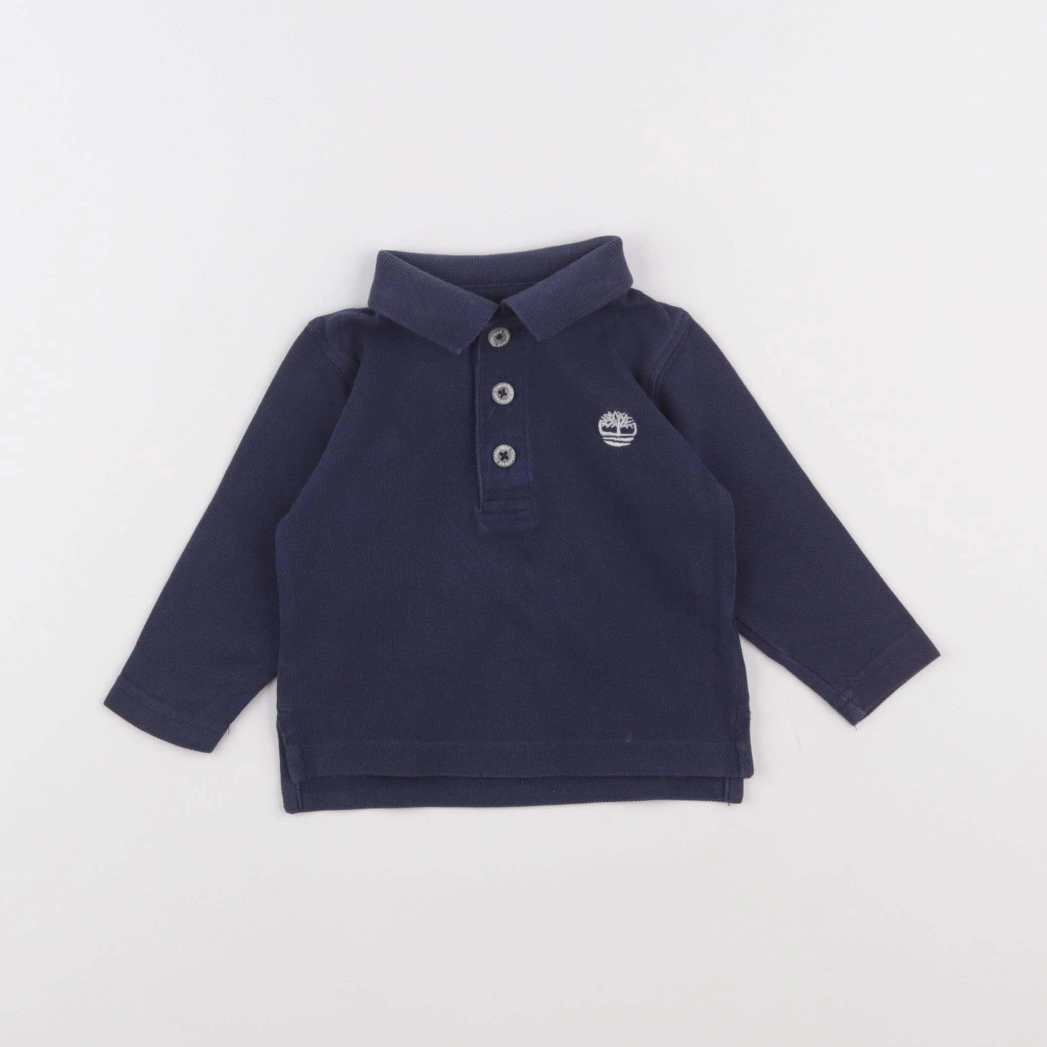Timberland - polo bleu - 6 mois