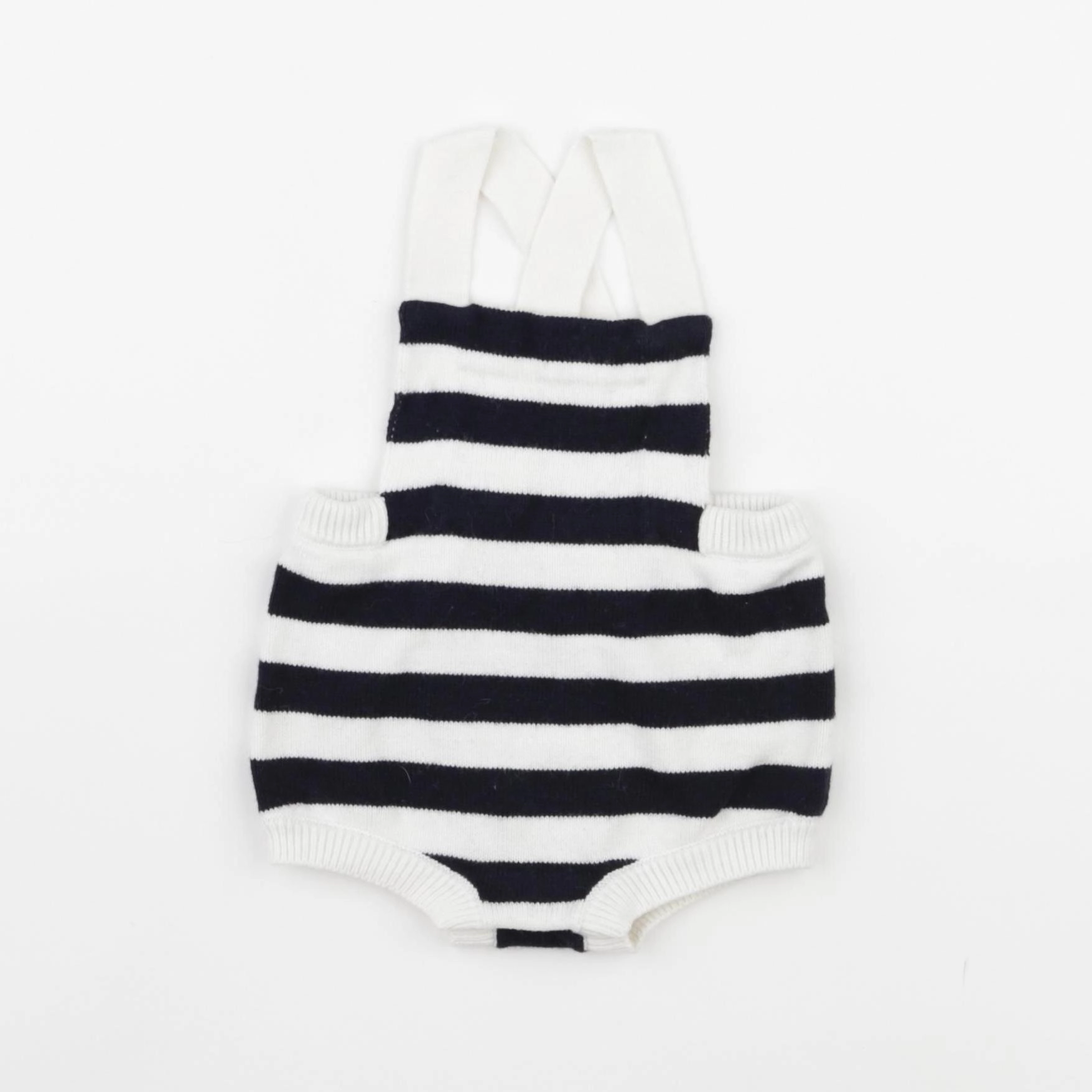 Jacadi - combinaison bleu, blanc - 3 mois