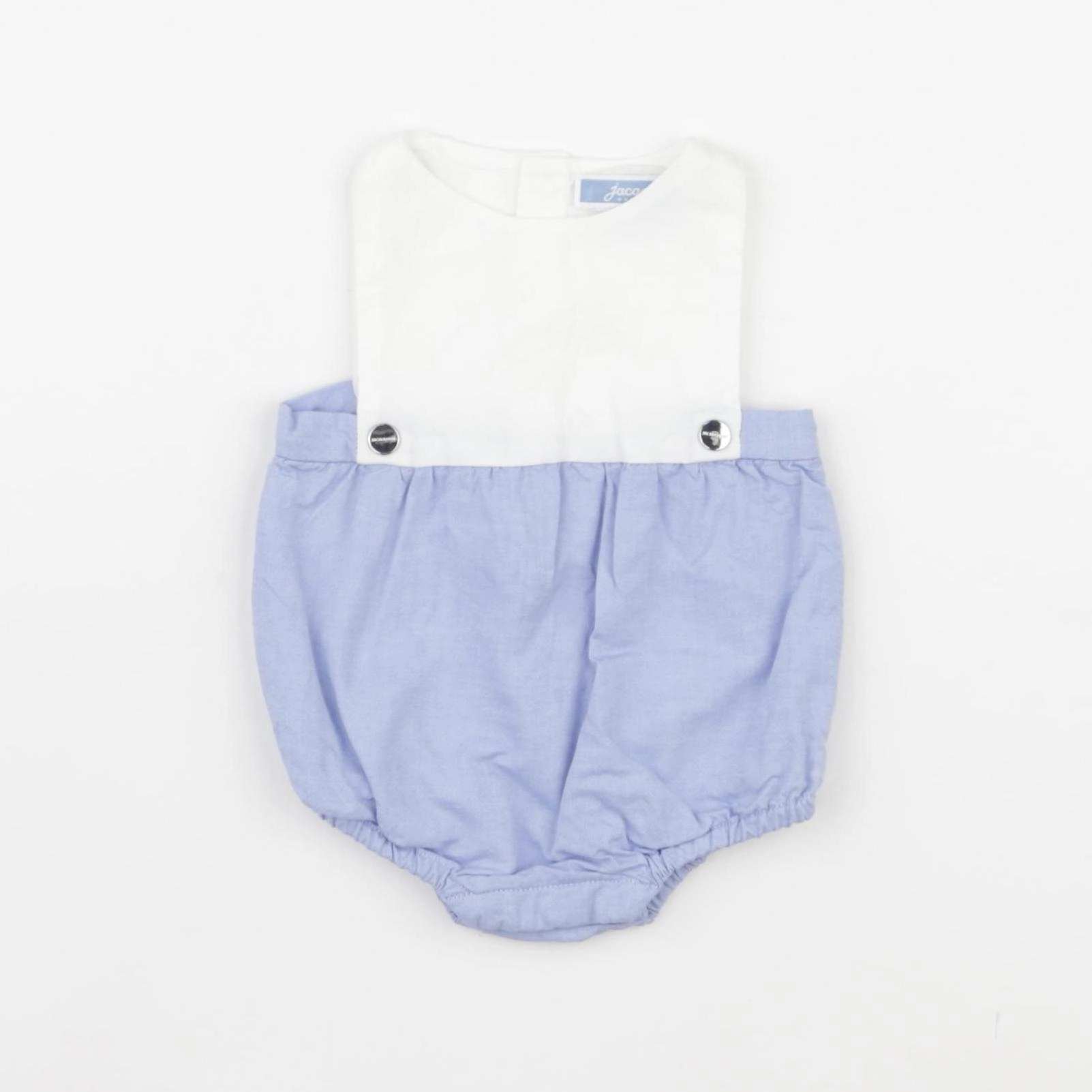 Jacadi - combinaison blanc, bleu - 1 mois
