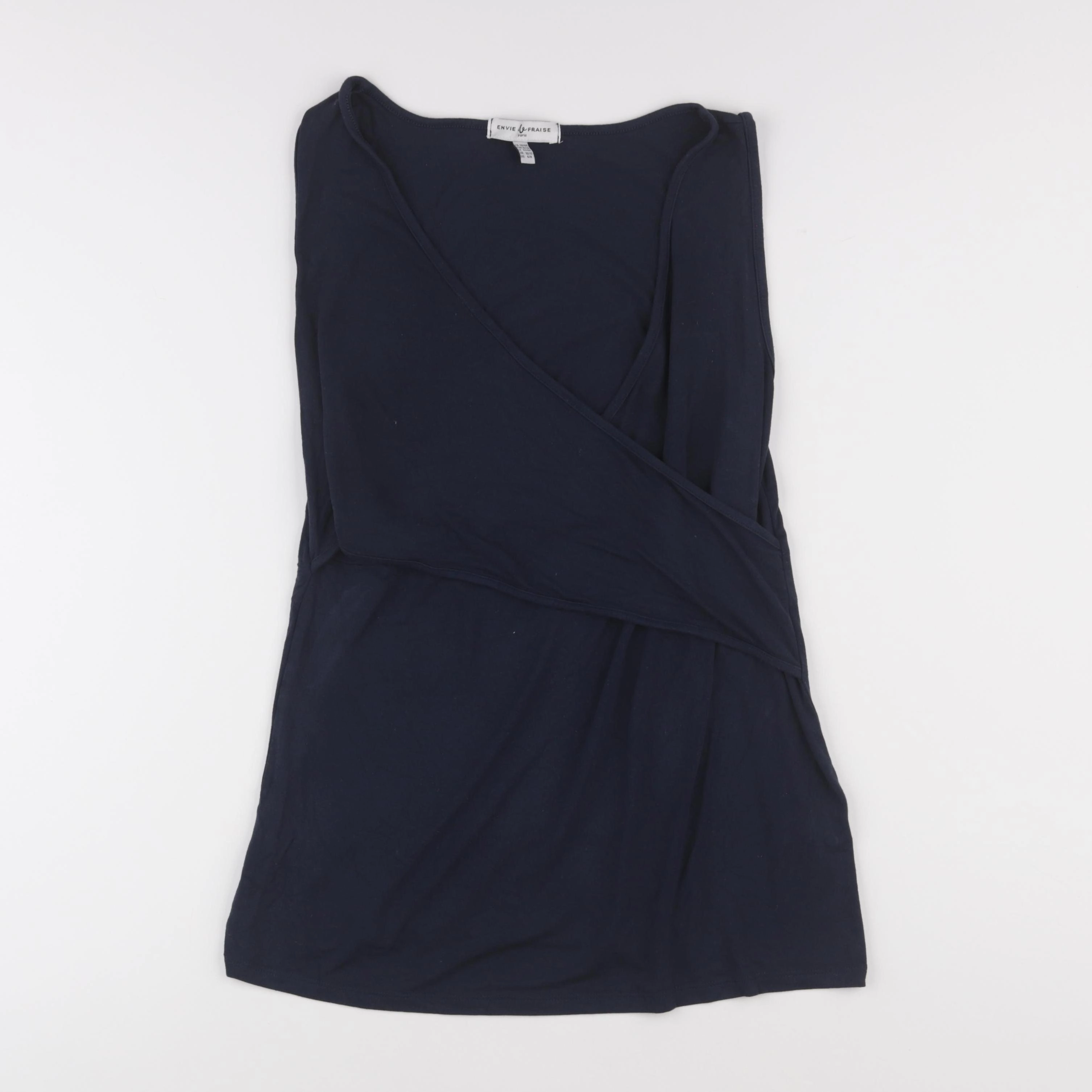 Envie de fraise - débardeur allaitement bleu - 38 à 40