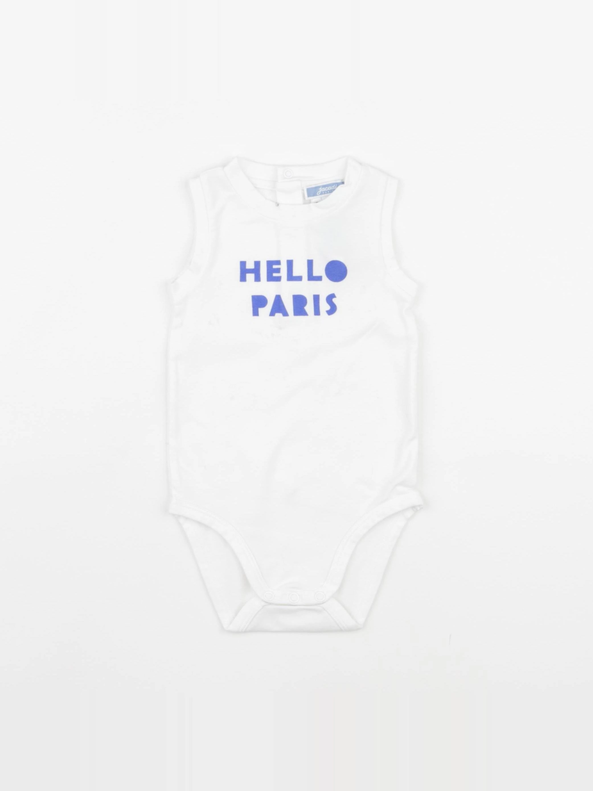 Jacadi - body blanc - 12 mois