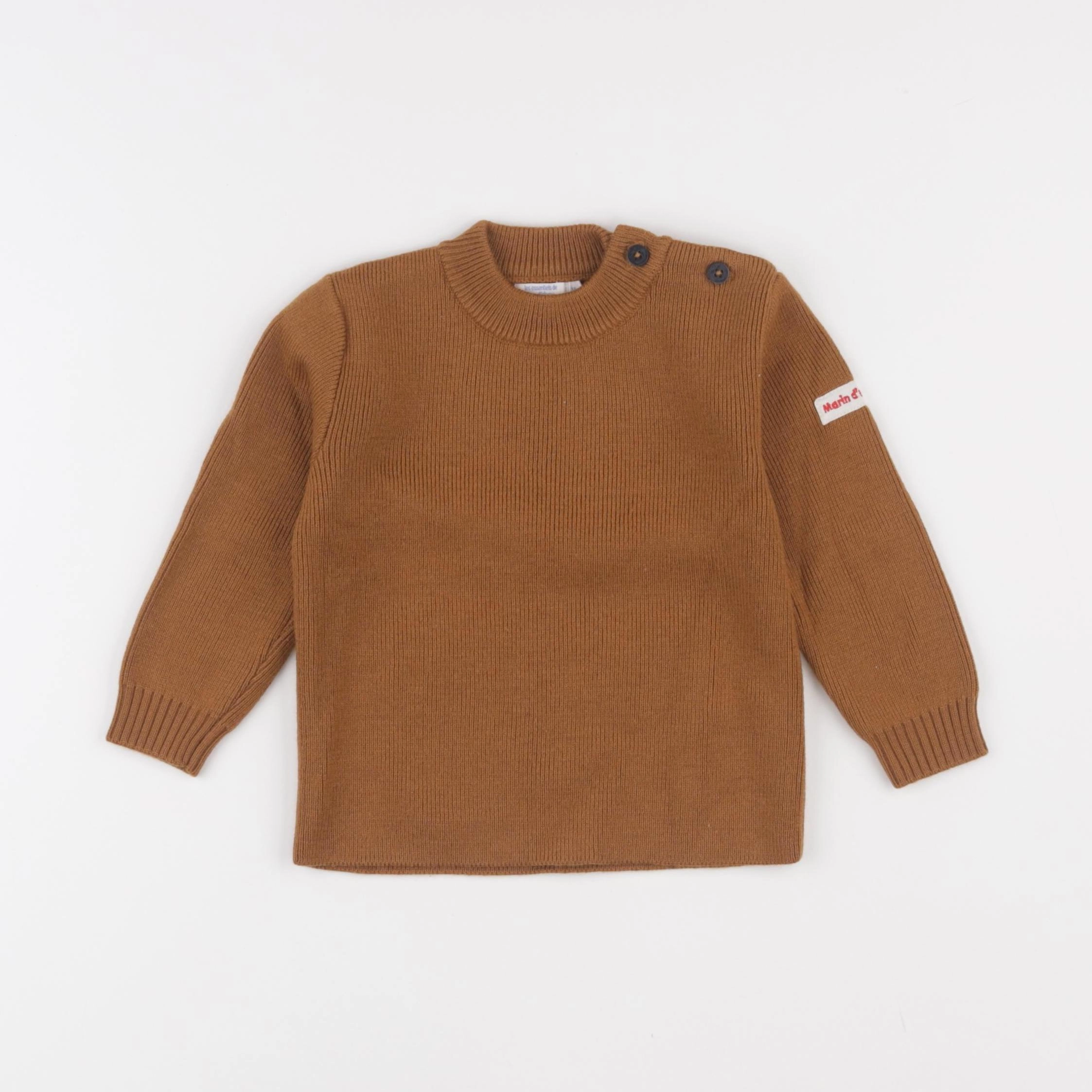 Boutchou - pull marron - 18 mois