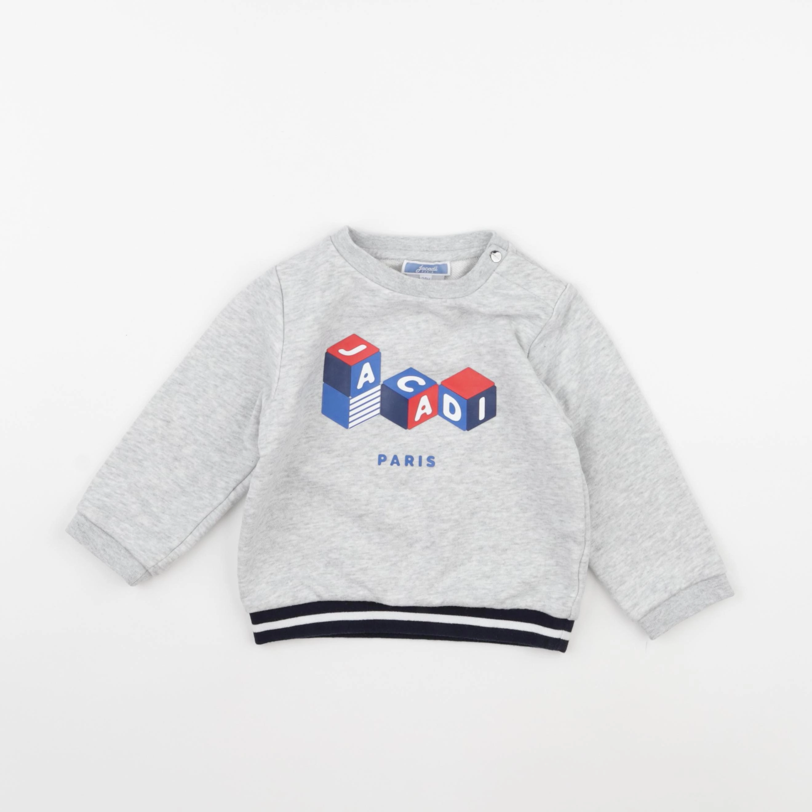 Jacadi - sweat gris - 24 mois