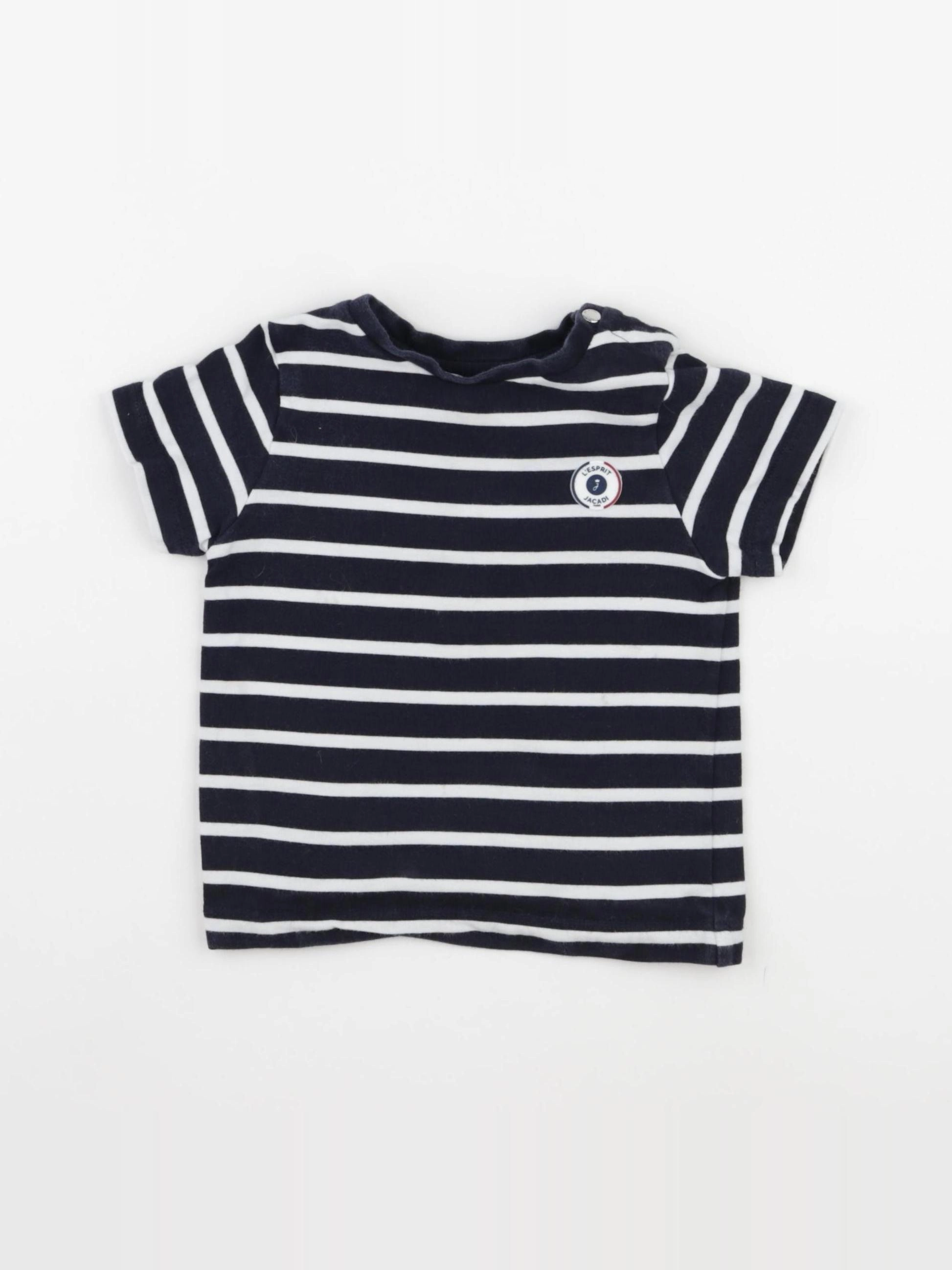 Jacadi - tee-shirt bleu - 24 mois