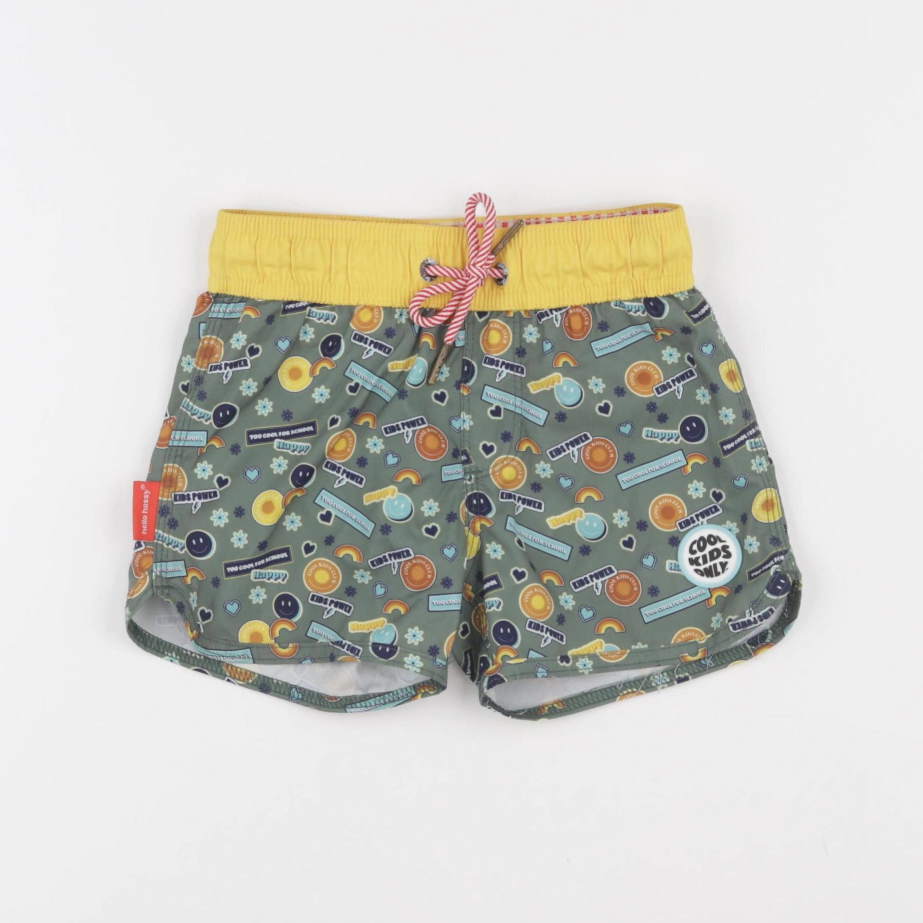 Hello Hossy - maillot de bain vert, jaune - 3/4 ans