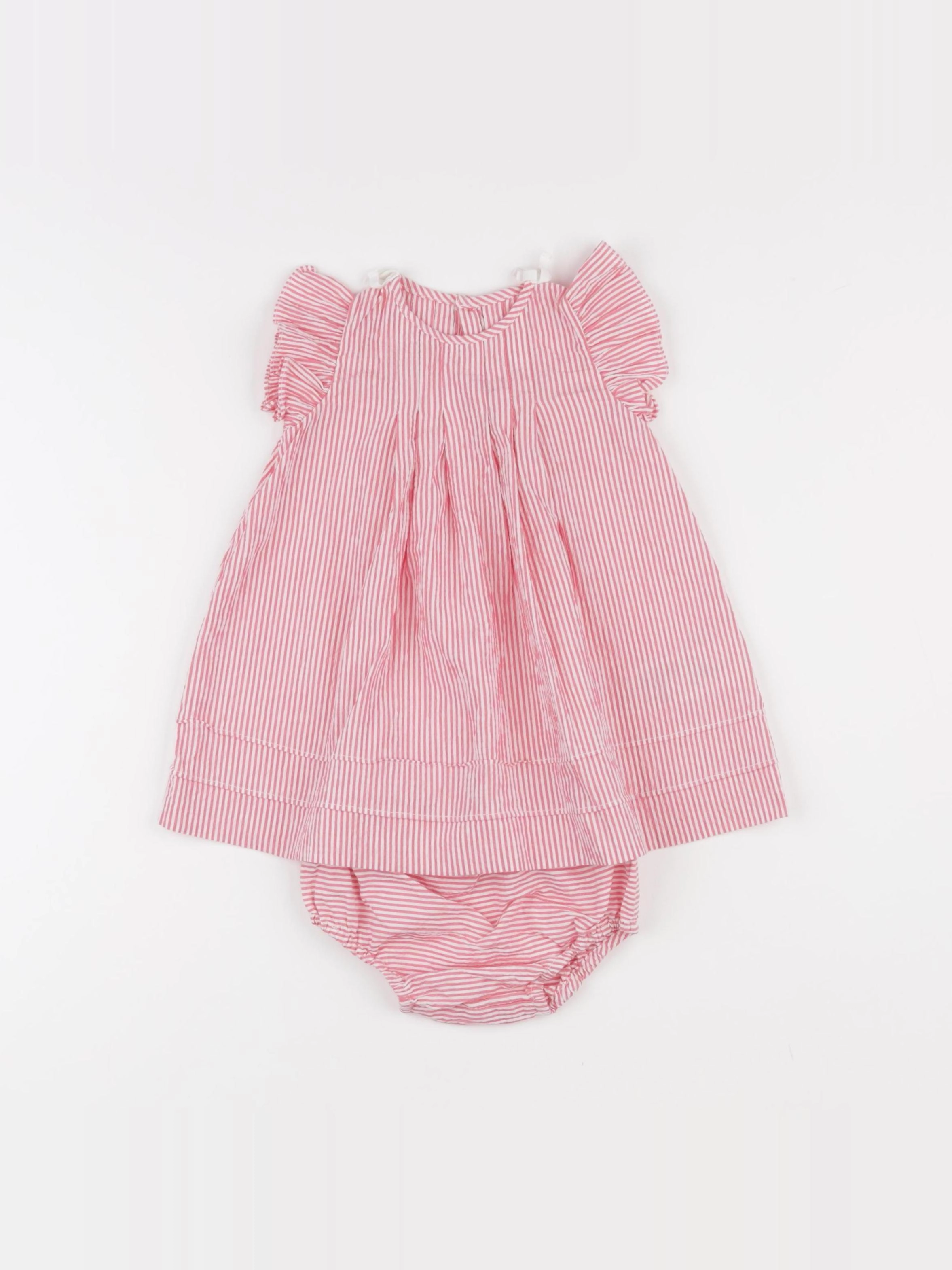 Jacadi - robe rouge - 6 mois