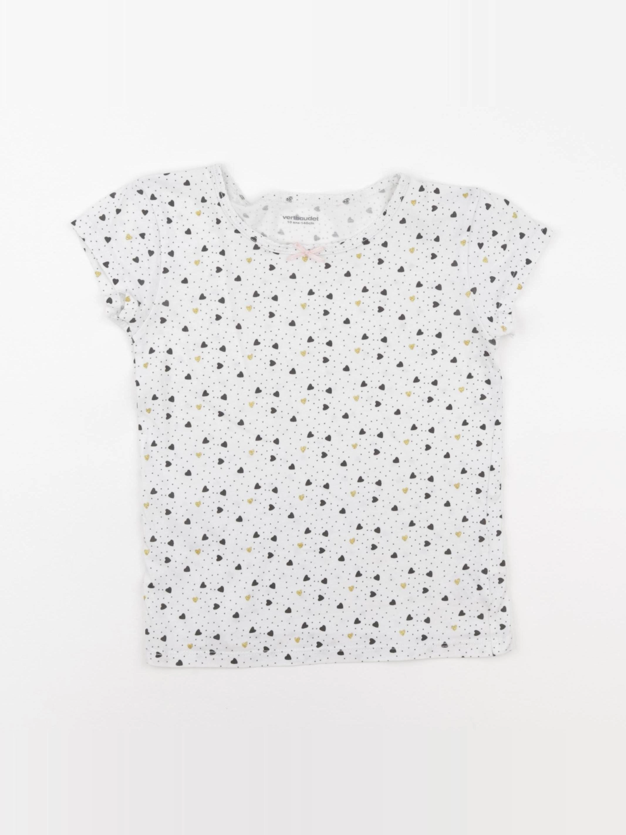 Vertbaudet - maillot de corps blanc - 10 ans