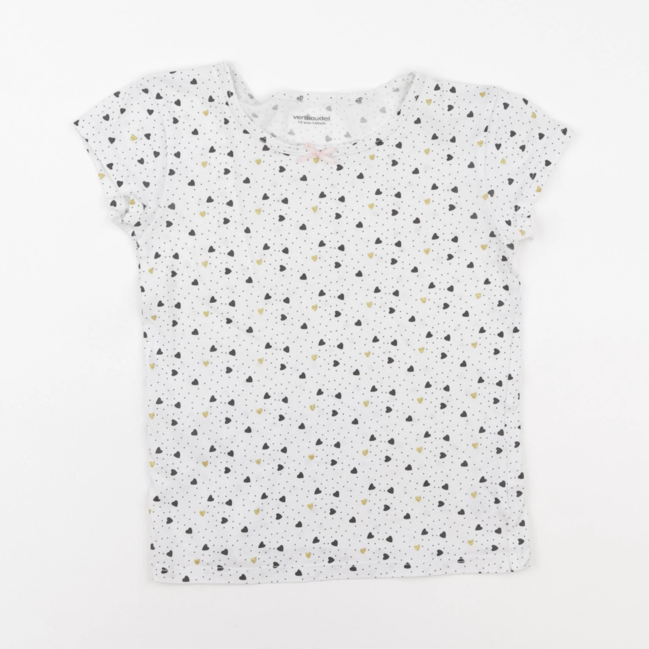Vertbaudet - maillot de corps blanc - 10 ans