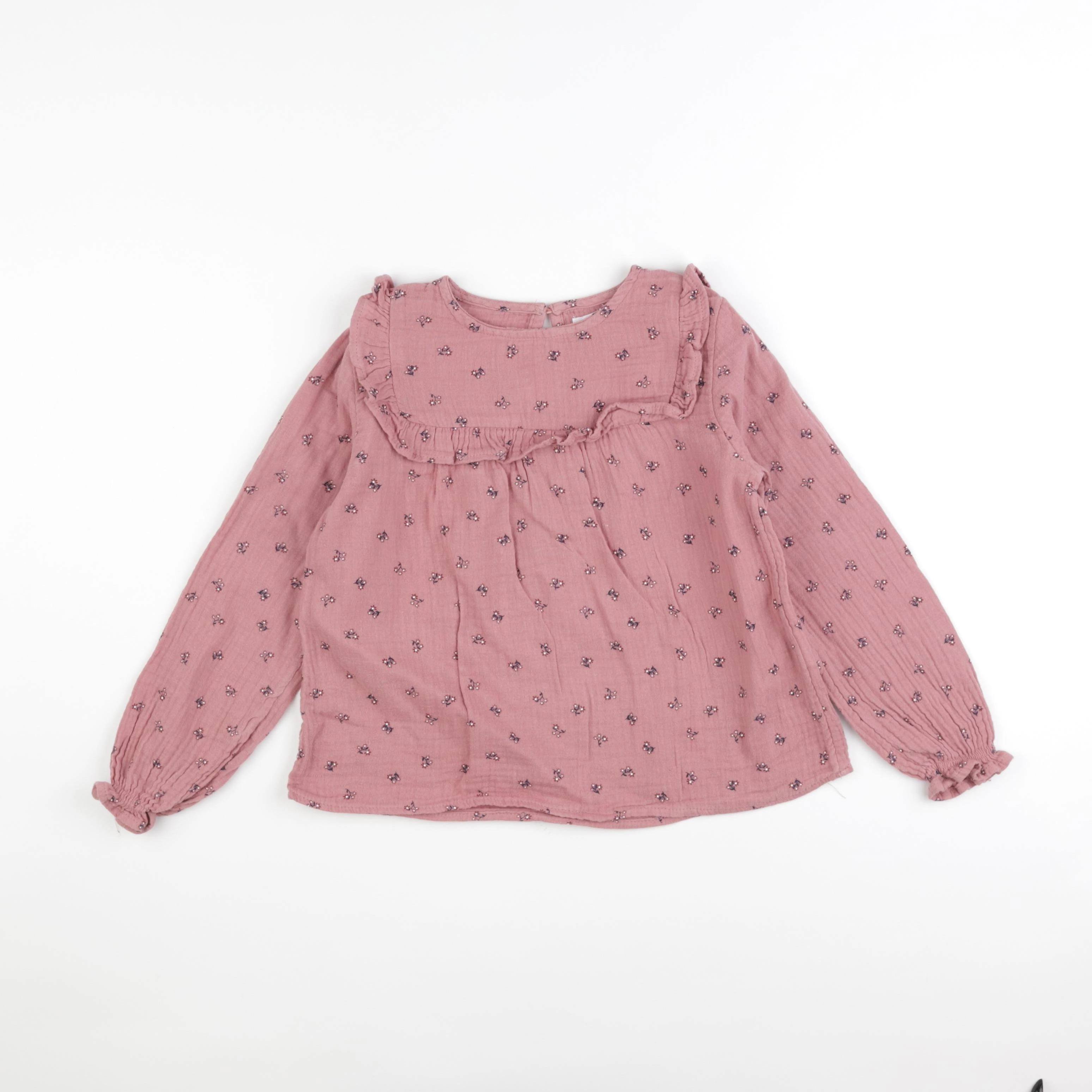Vertbaudet - blouse rose - 8 ans
