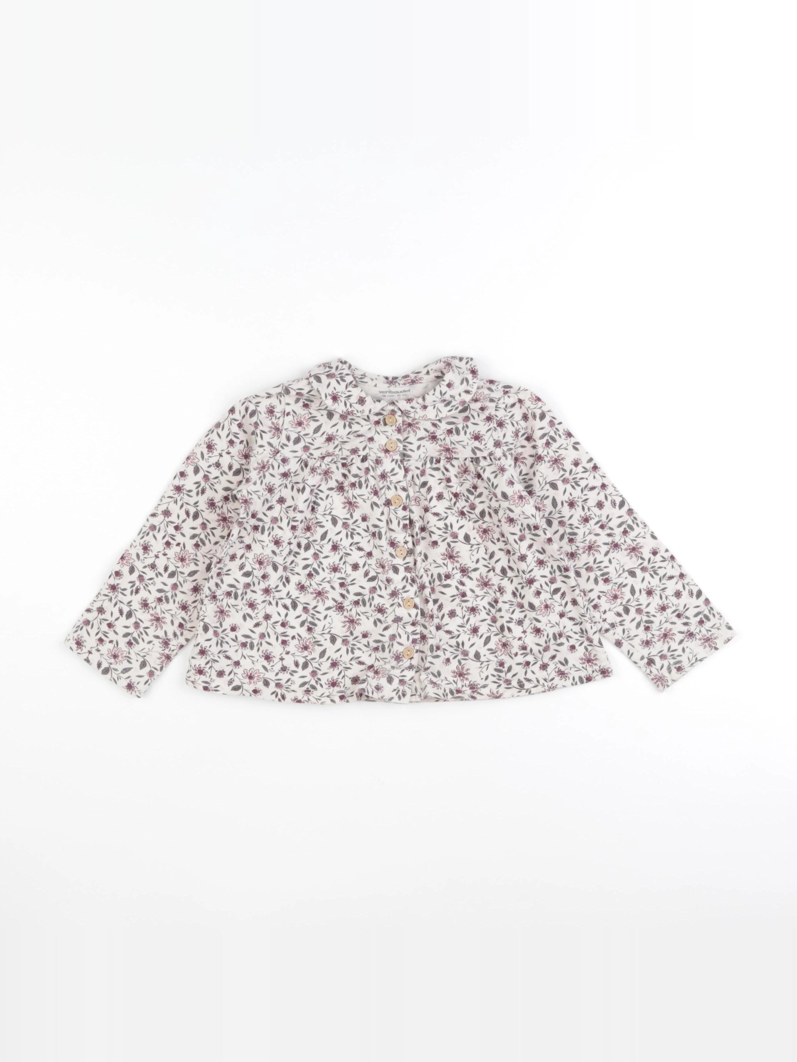 Vertbaudet - tee-shirt beige - 36 mois