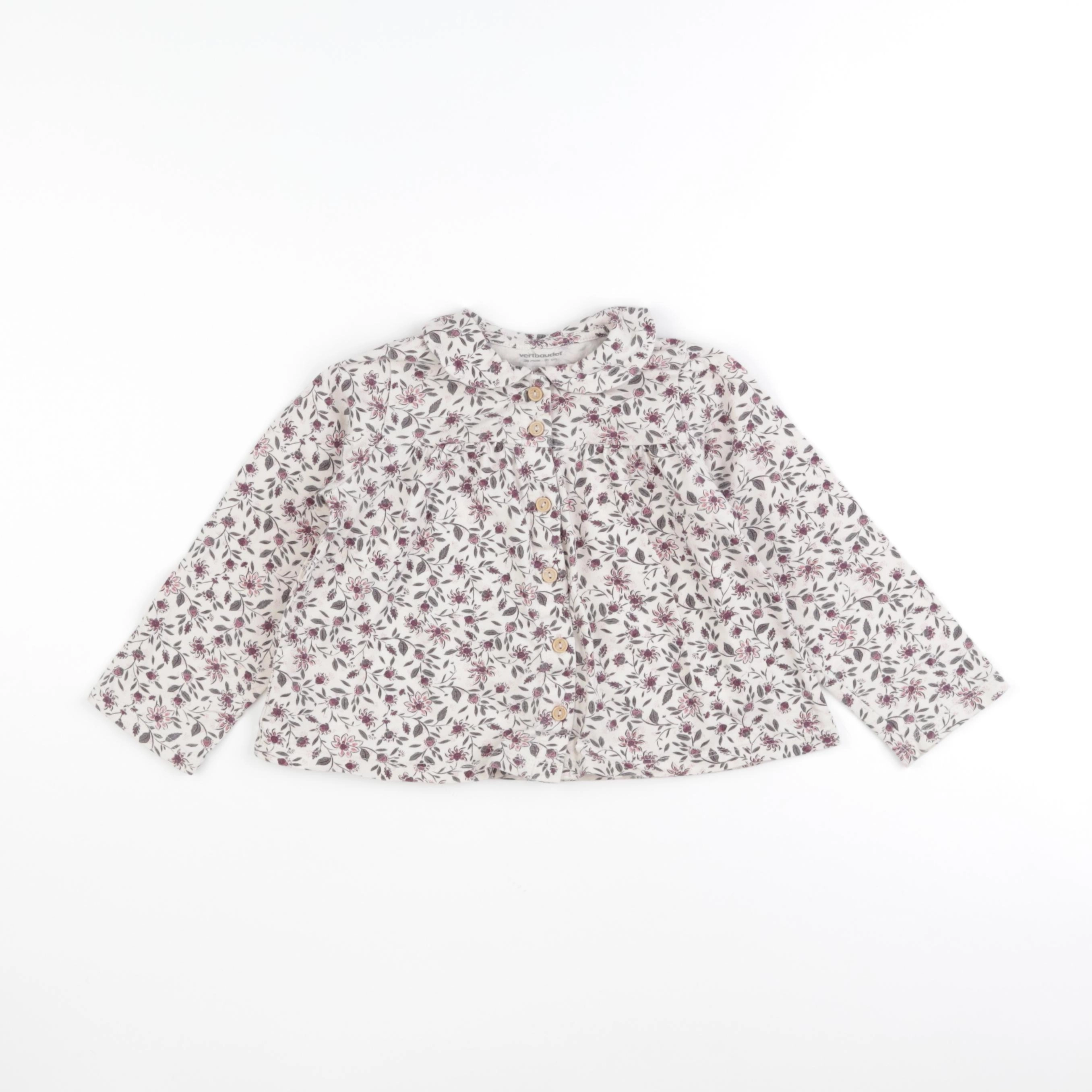 Vertbaudet - tee-shirt beige - 36 mois