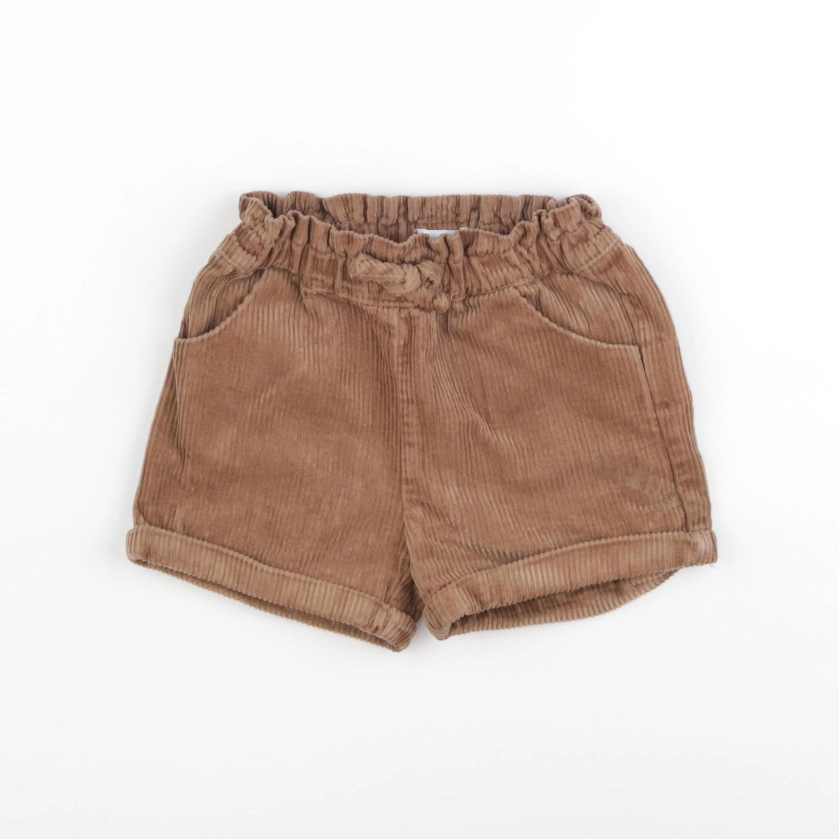 Vertbaudet - short marron - 24 mois