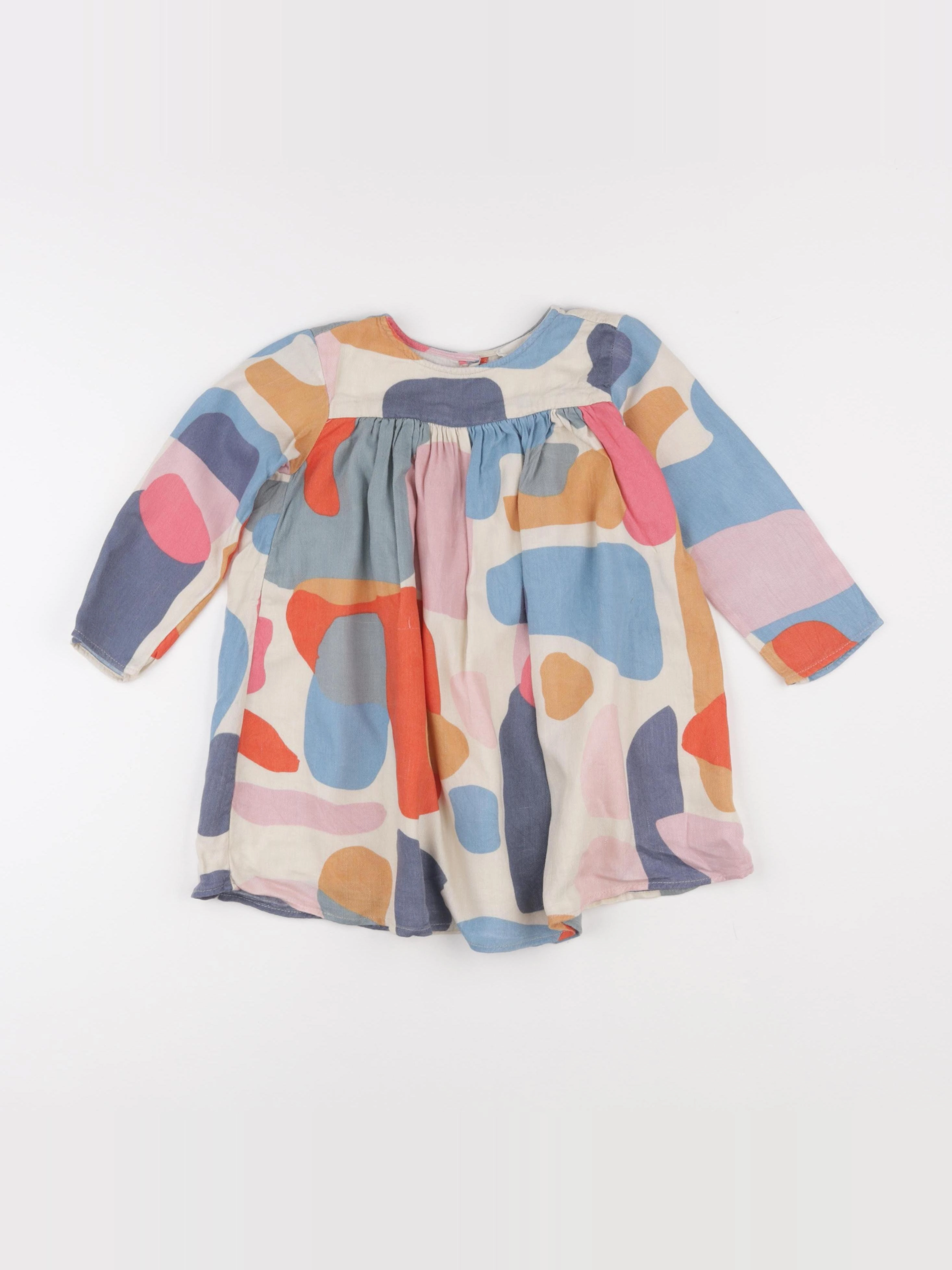 Arsène et les pipelettes - robe multicolore - 24 mois