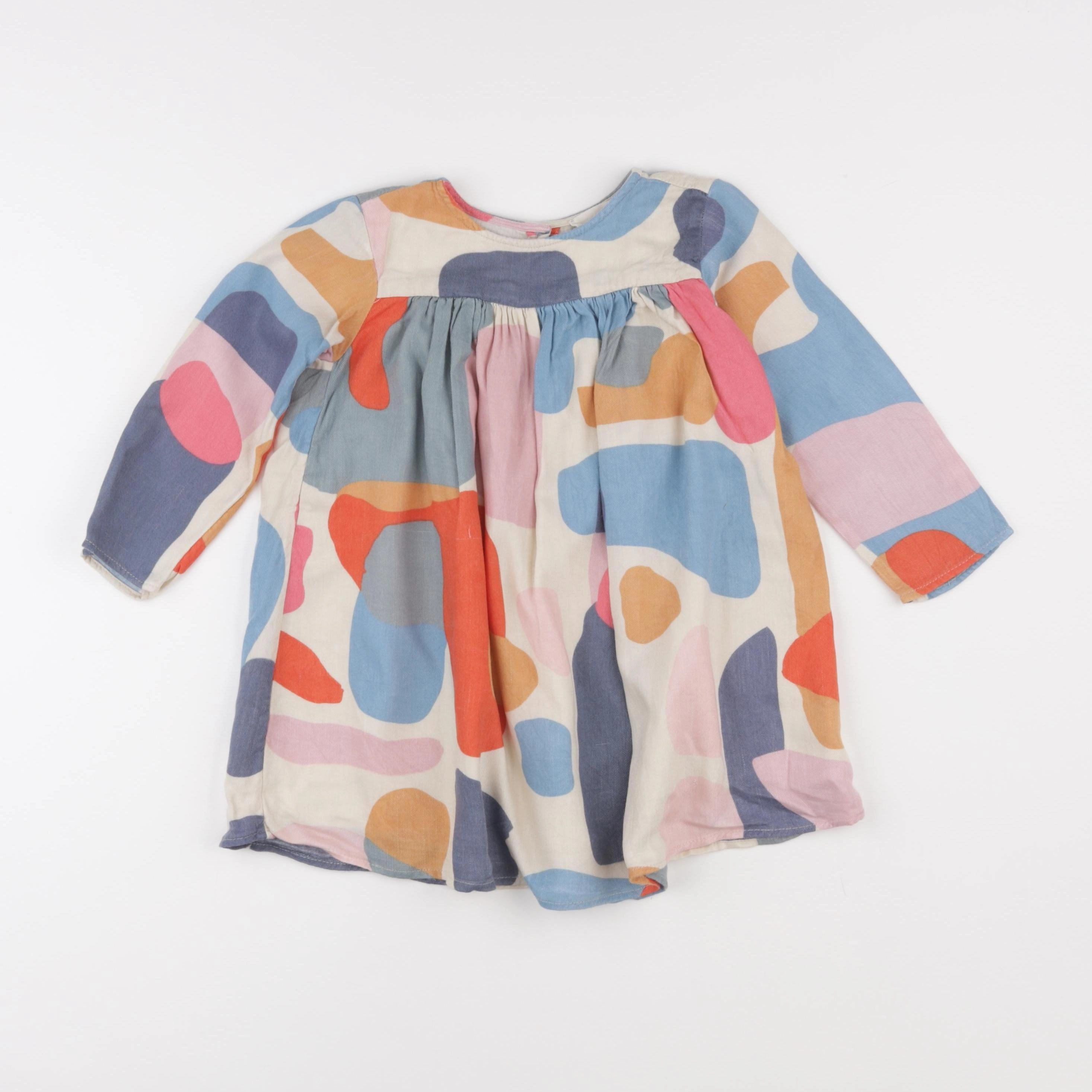 Arsène et les pipelettes - robe multicolore - 24 mois