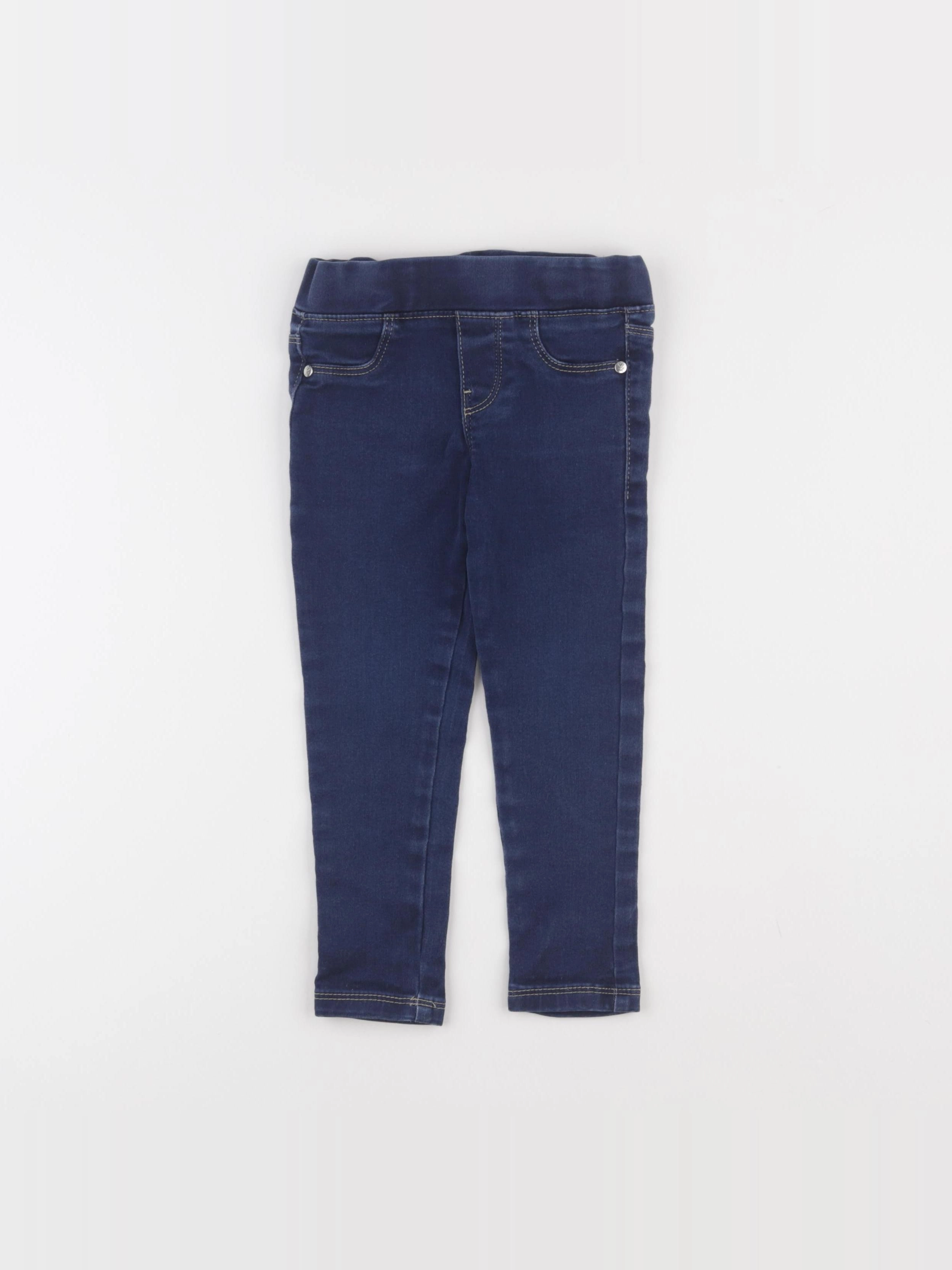 Okaidi - jegging bleu - 3 ans