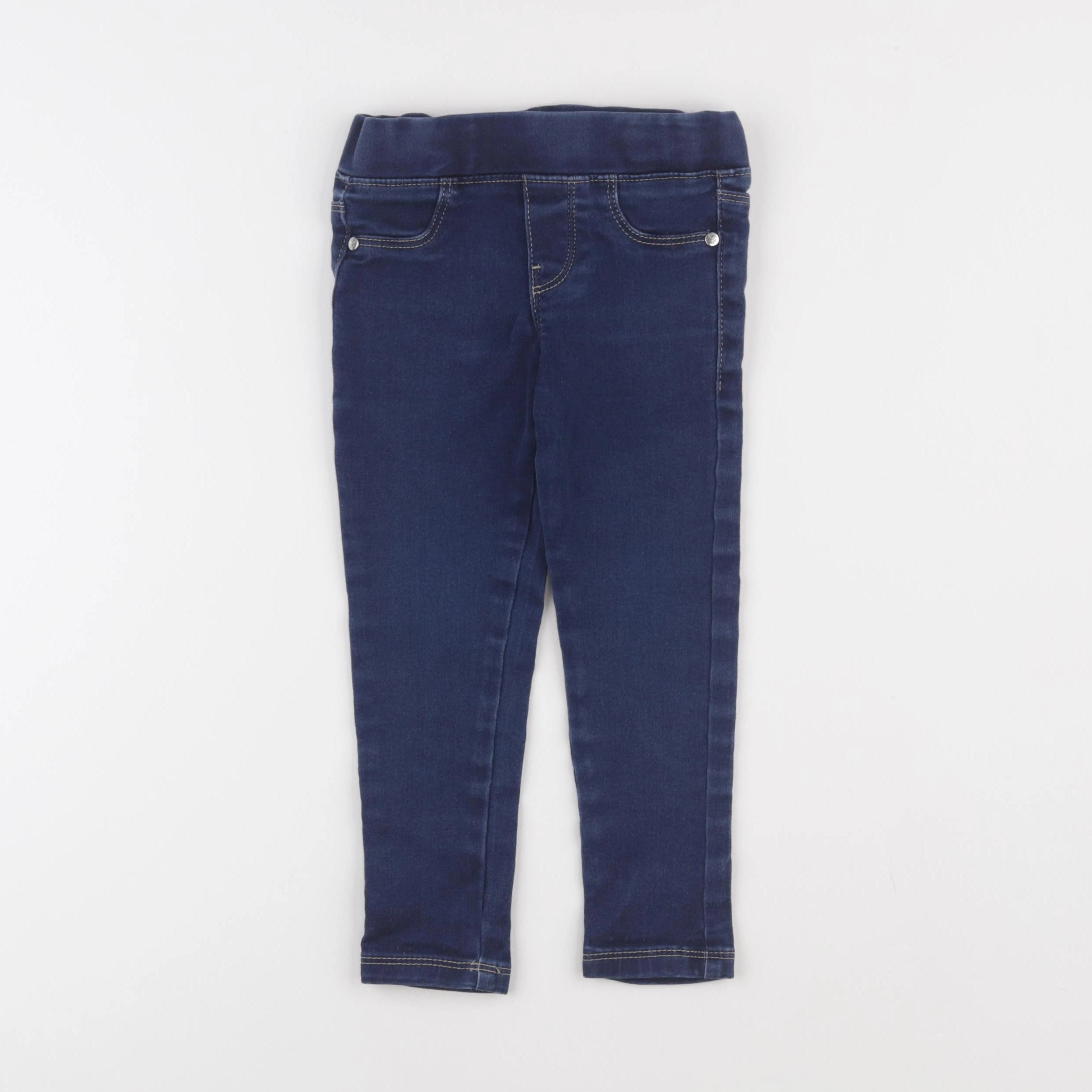 Okaidi - jegging bleu - 3 ans