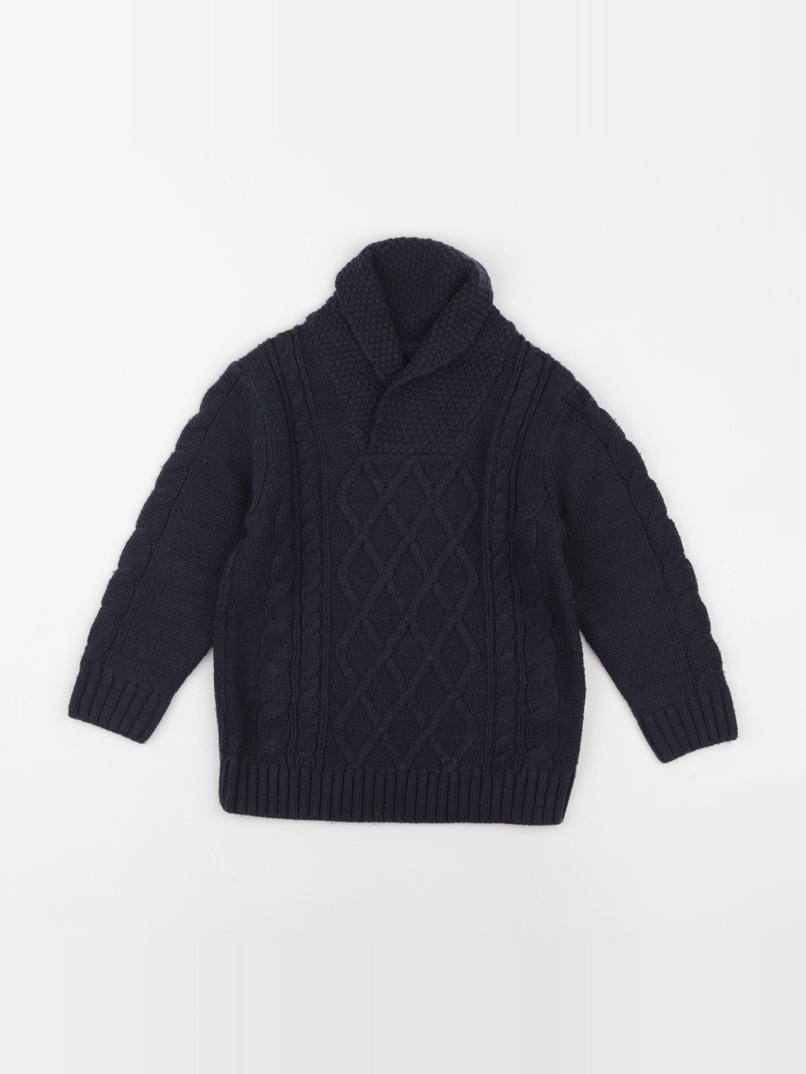 Vertbaudet - pull bleu - 5 ans