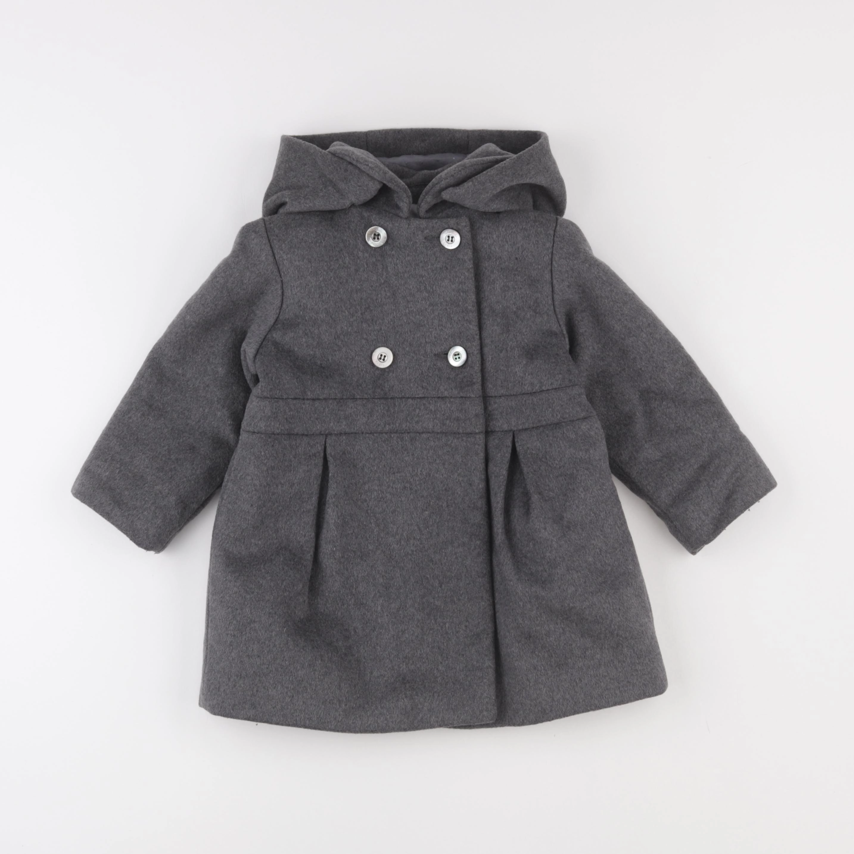 Jacadi - manteau gris - 24 mois
