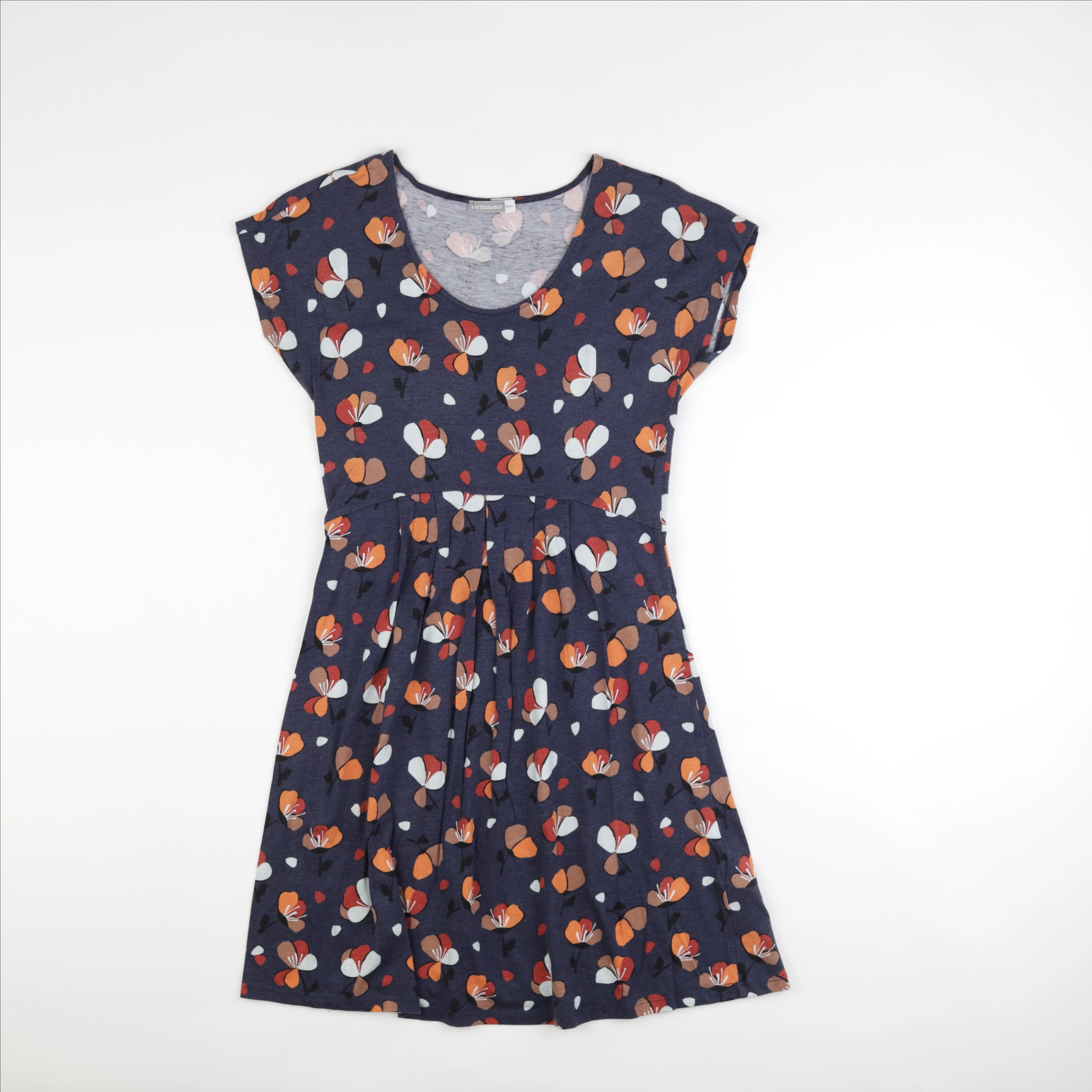 Vertbaudet - robe grossesse bleu - 34 à 36