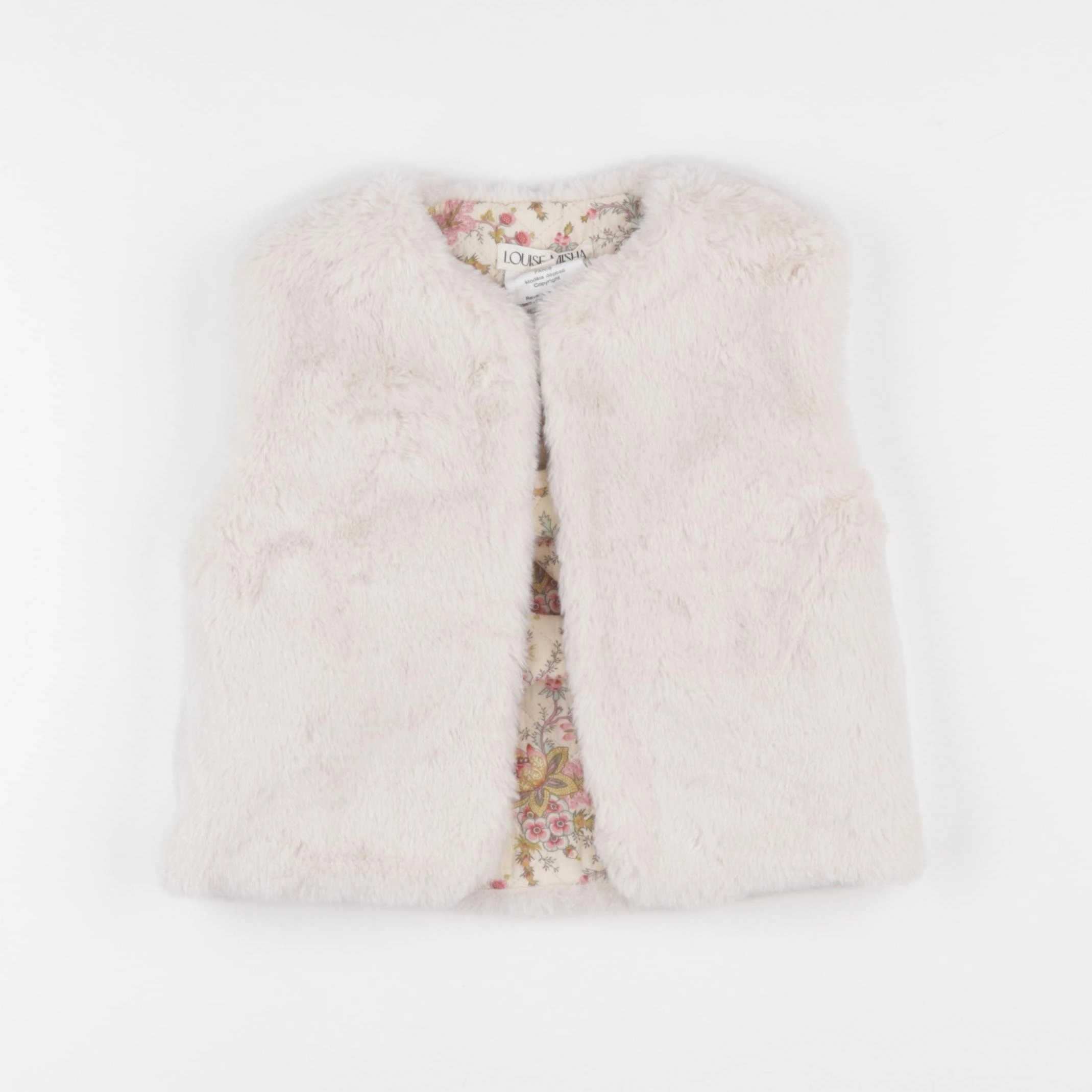 Louise Misha - gilet blanc - 24 mois