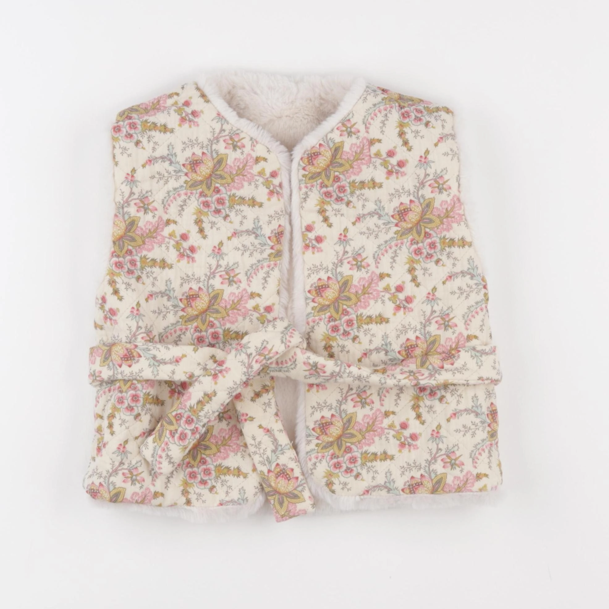 Louise Misha - gilet blanc - 24 mois