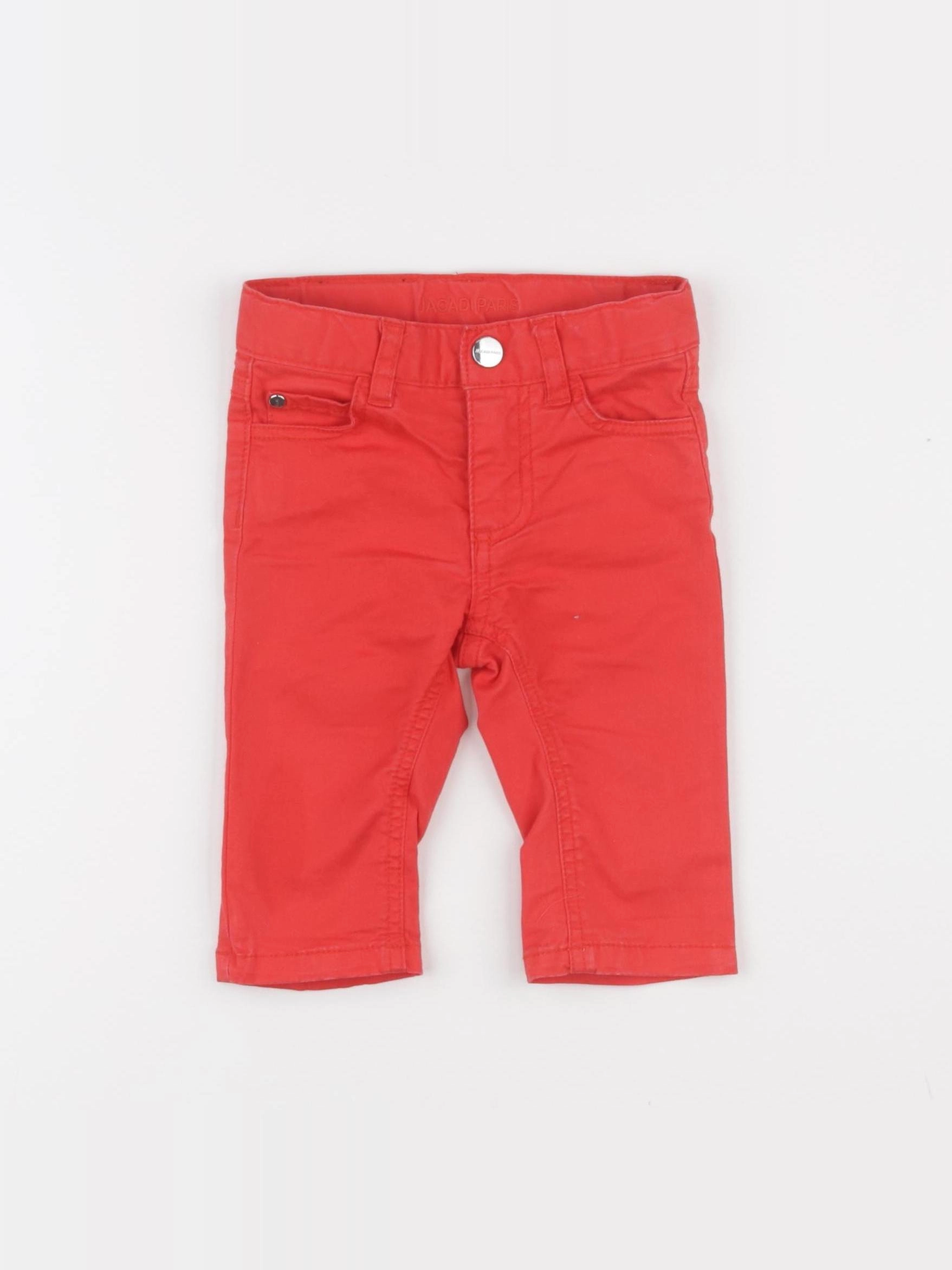 Jacadi - pantalon rouge - 6 mois