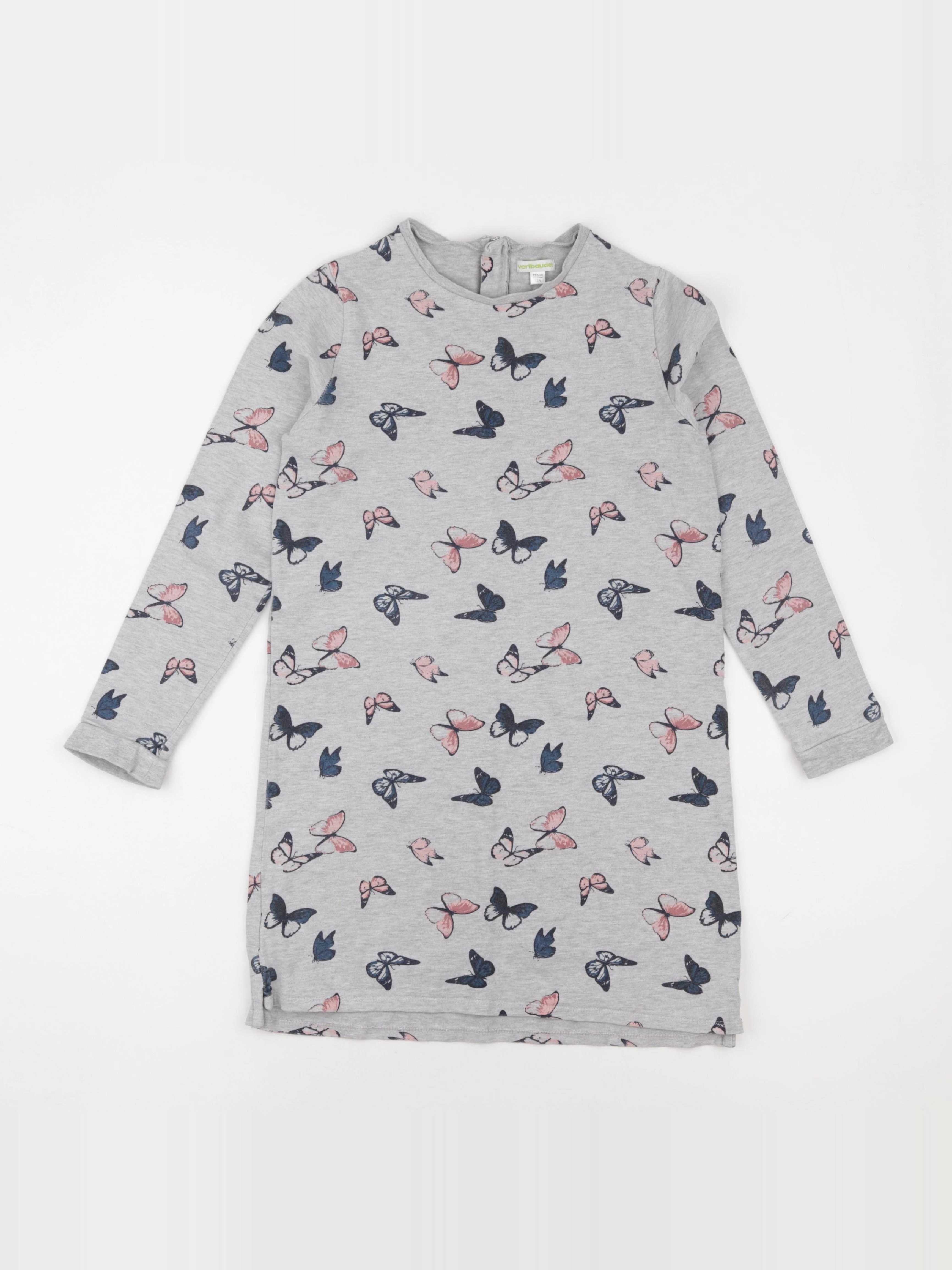 Vertbaudet - robe gris - 12 ans