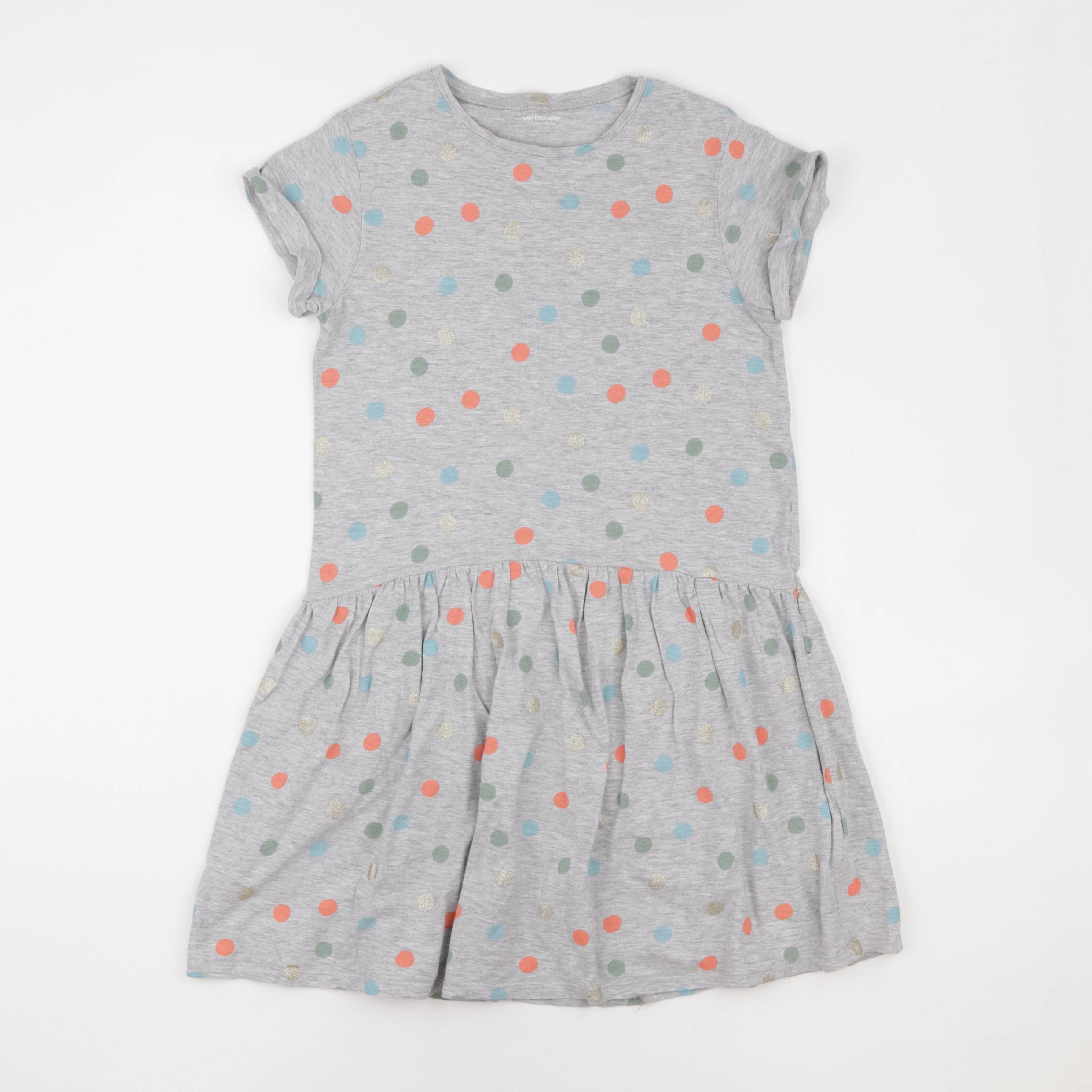 Vertbaudet - robe gris - 12 ans