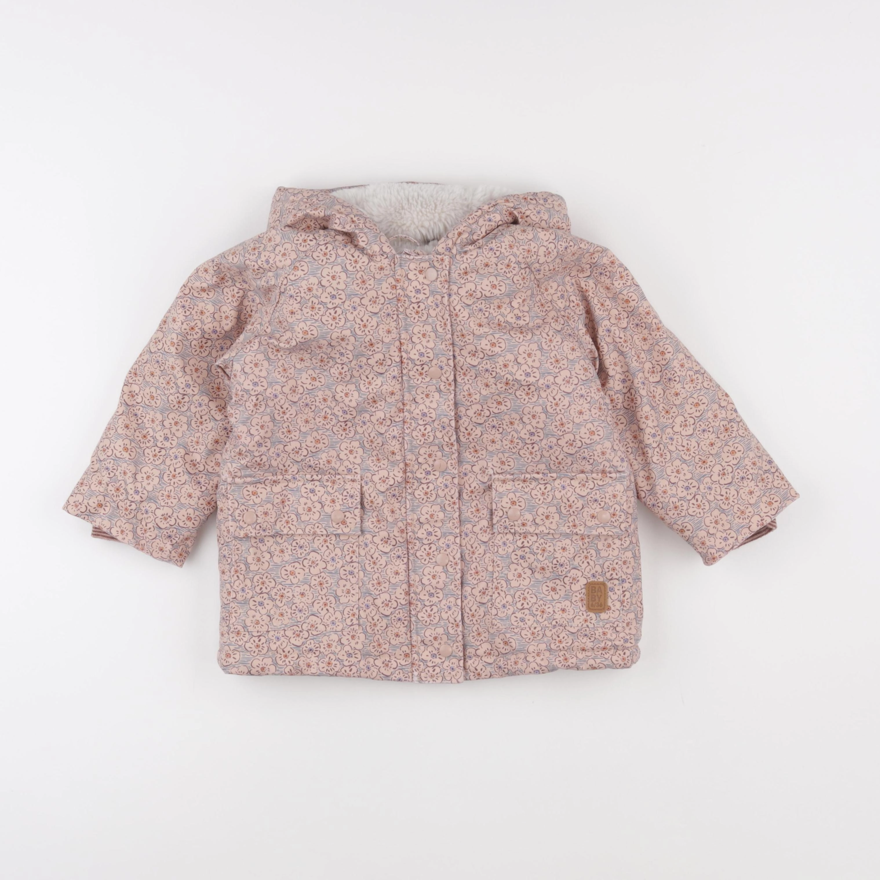 Boutchou - imperméable rose - 36 mois