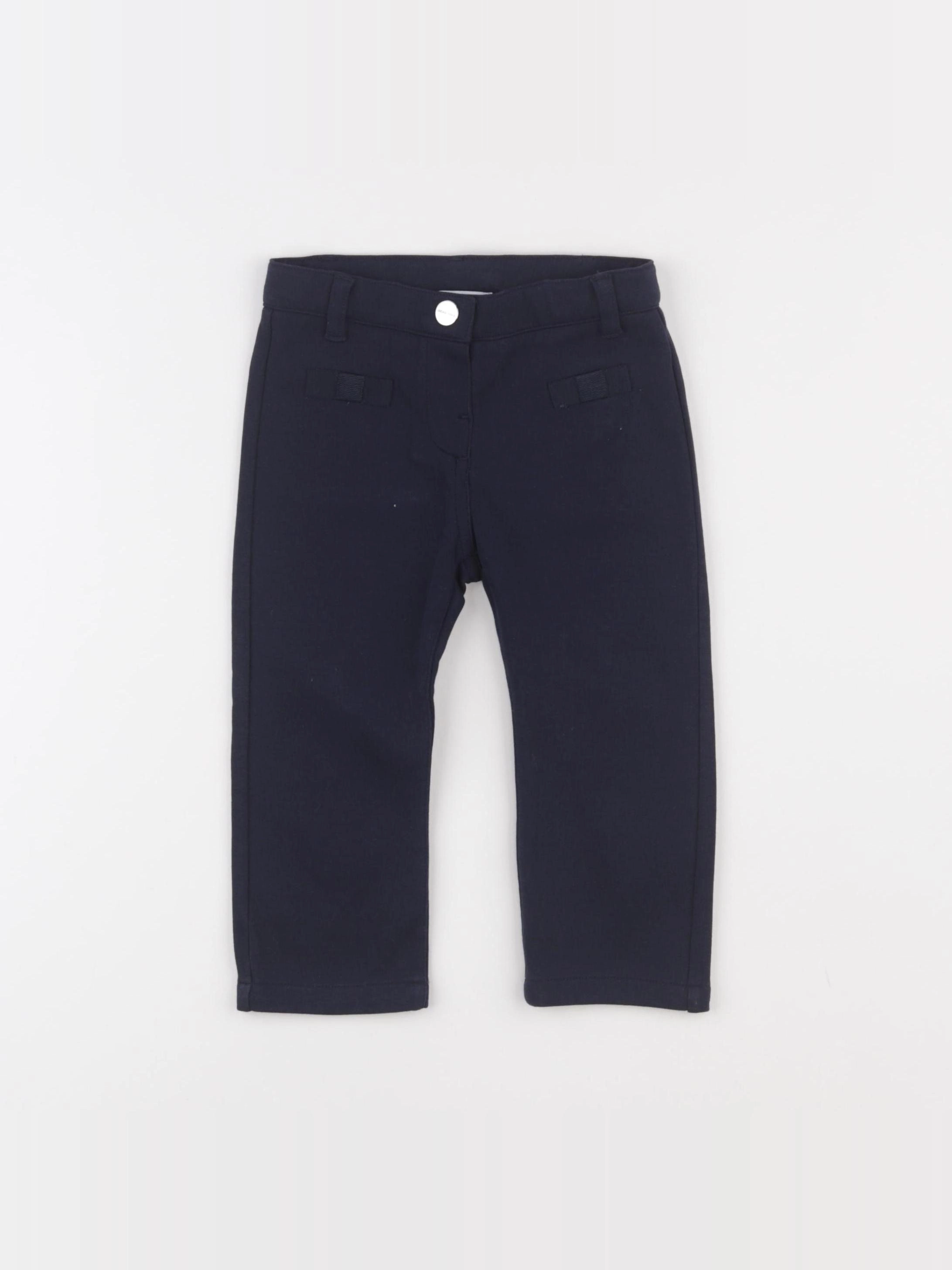 Jacadi - pantalon bleu - 18 mois