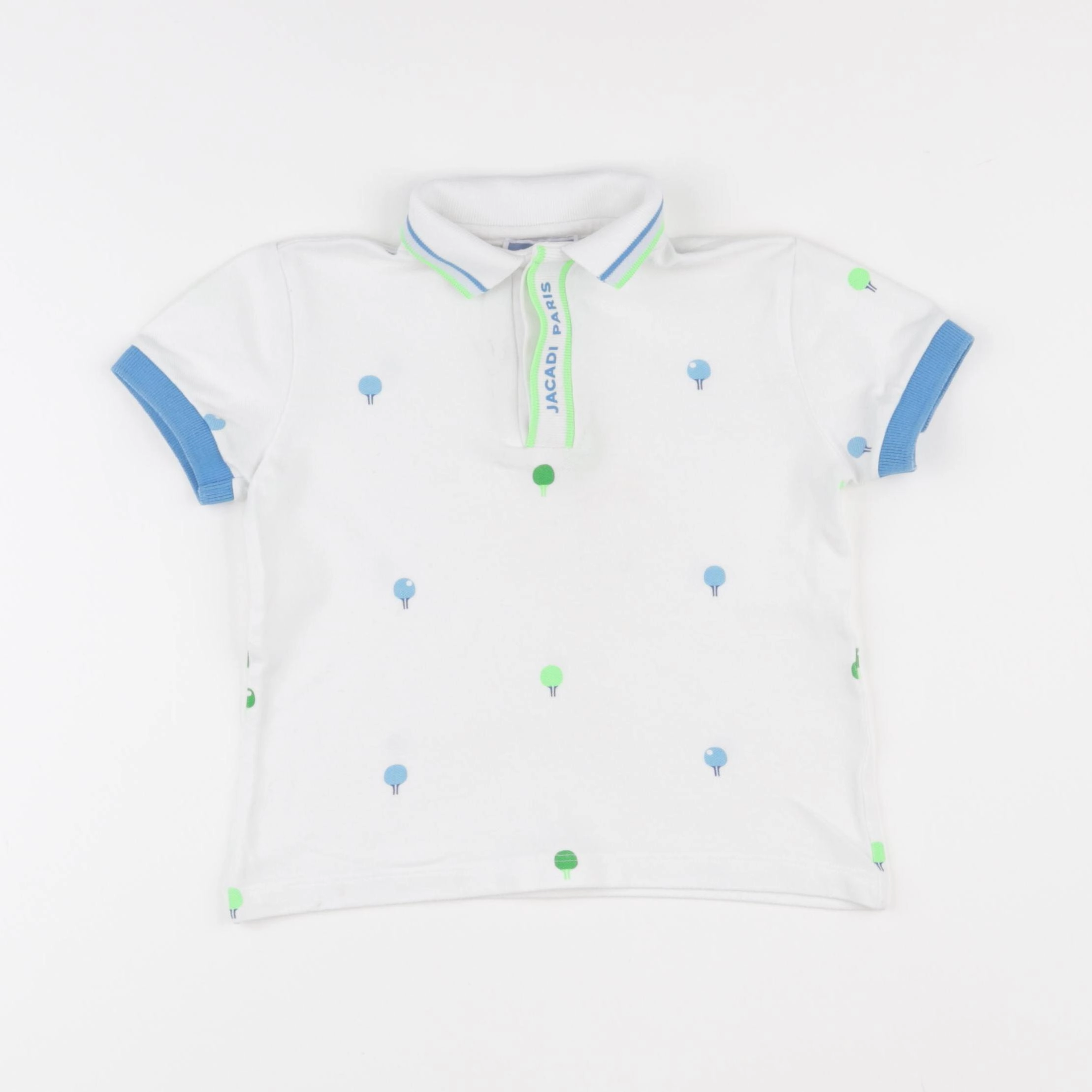 Jacadi - polo bleu - 3 ans