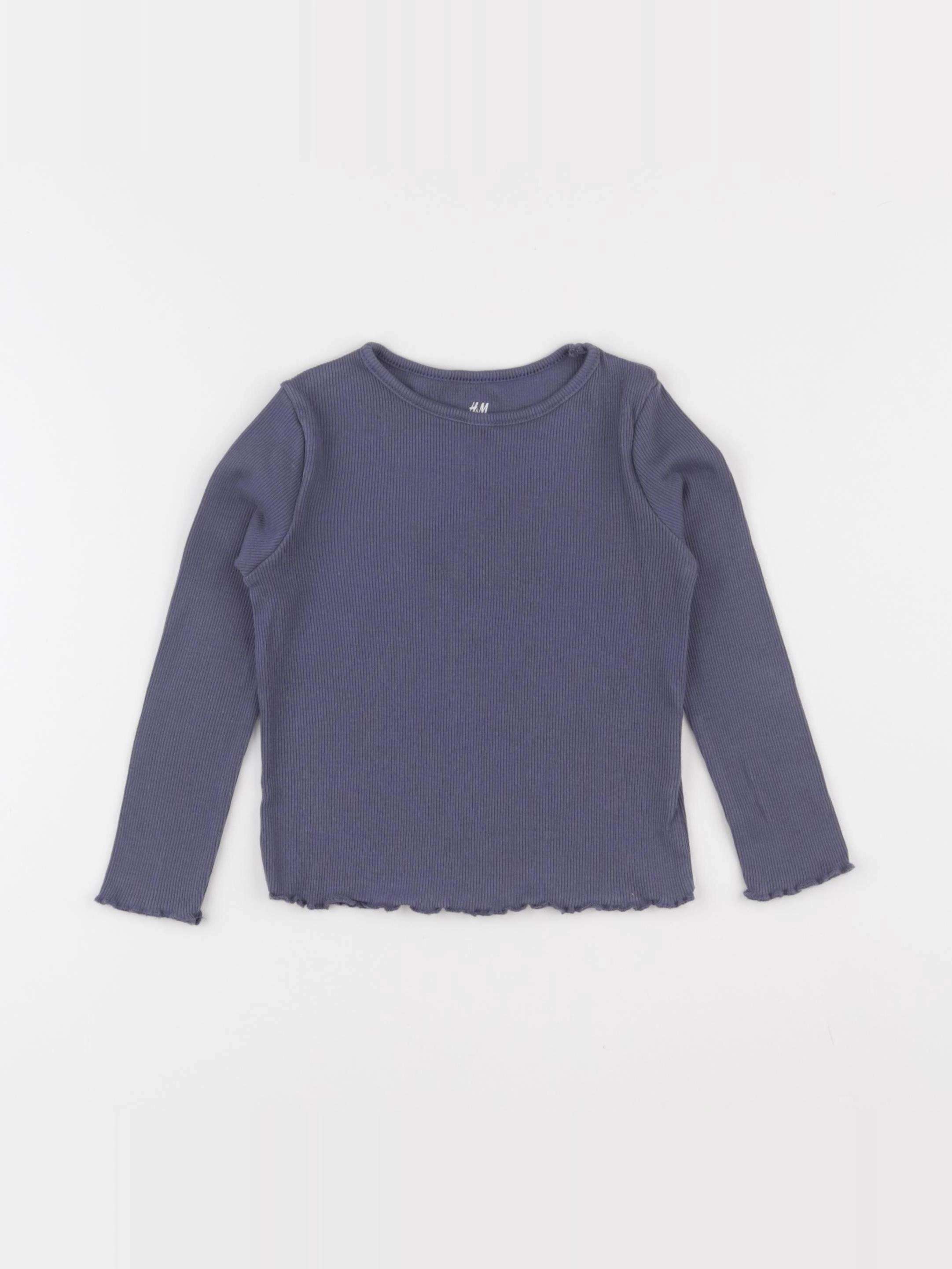 H&M - tee-shirt gris - 18/24 mois